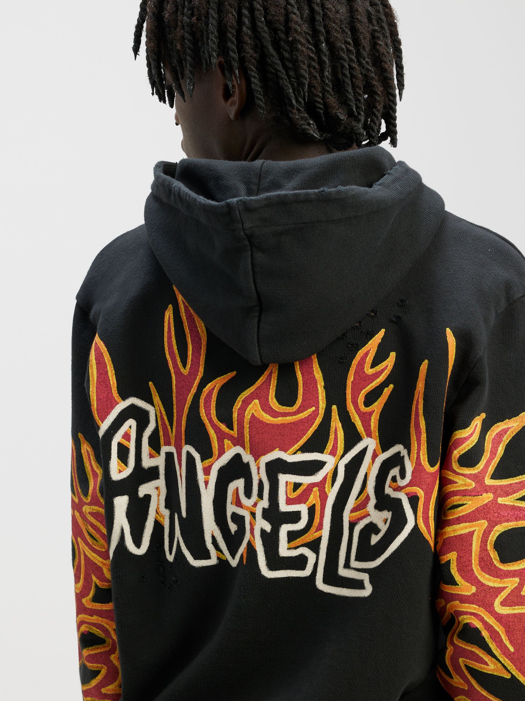 GRAFFITI FLAMES HOODIE - 6