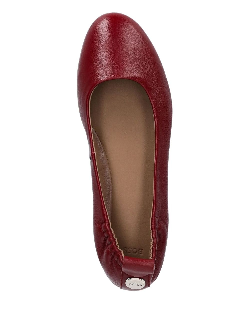 leather ballerina shoes - 4