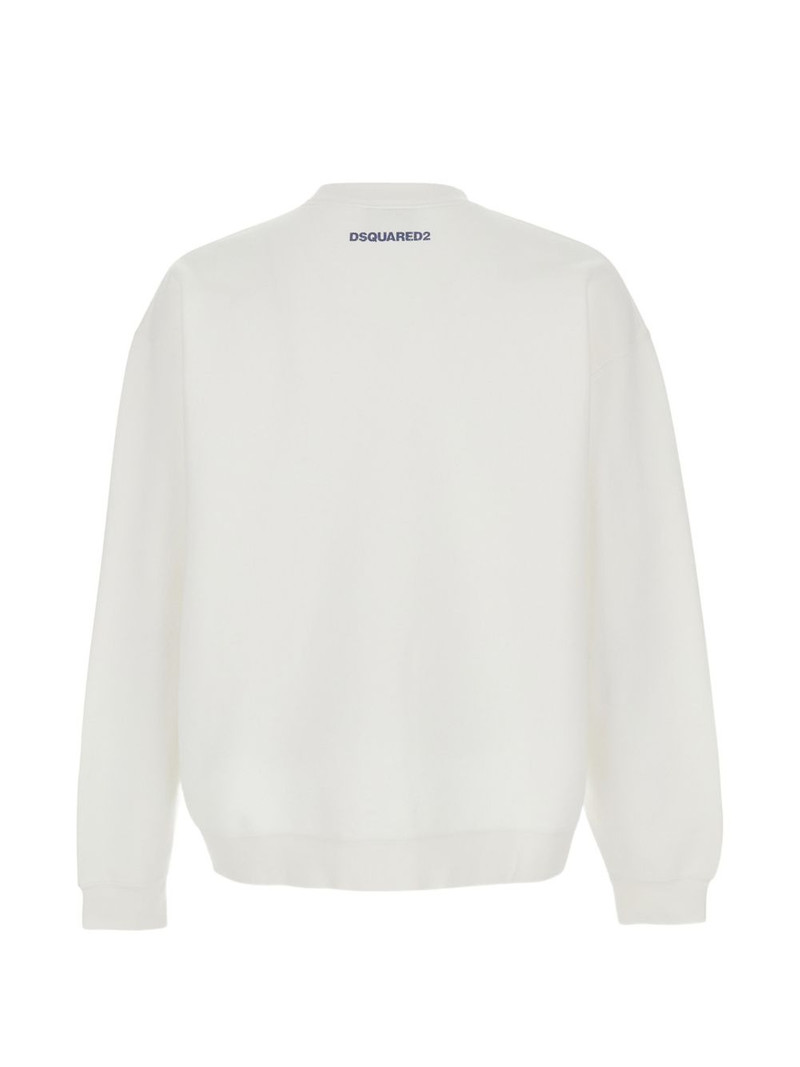 DSQUARED2 smiley-print sweatshirt outlook