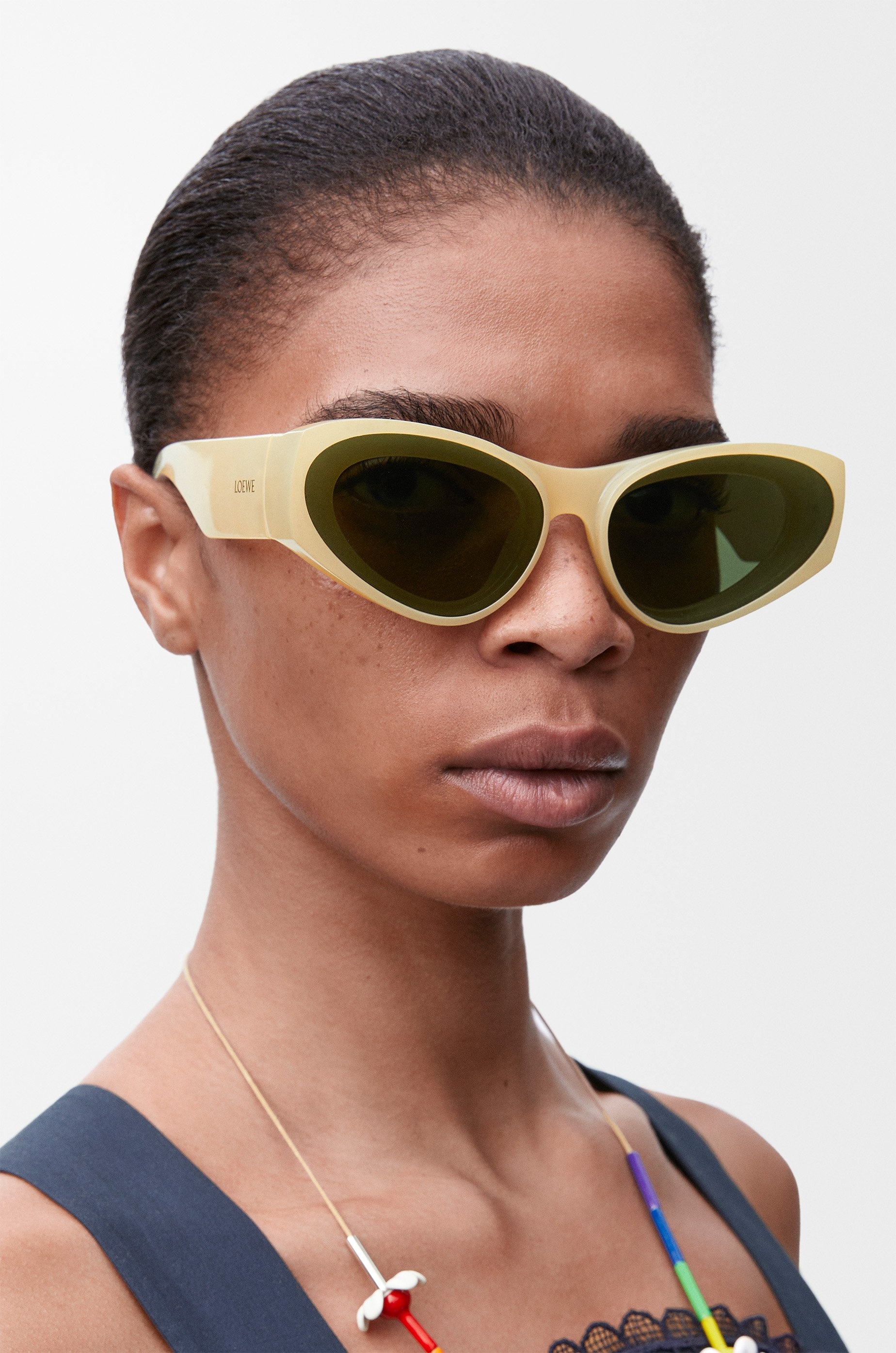 Front lenses cateye sunglasses - 2