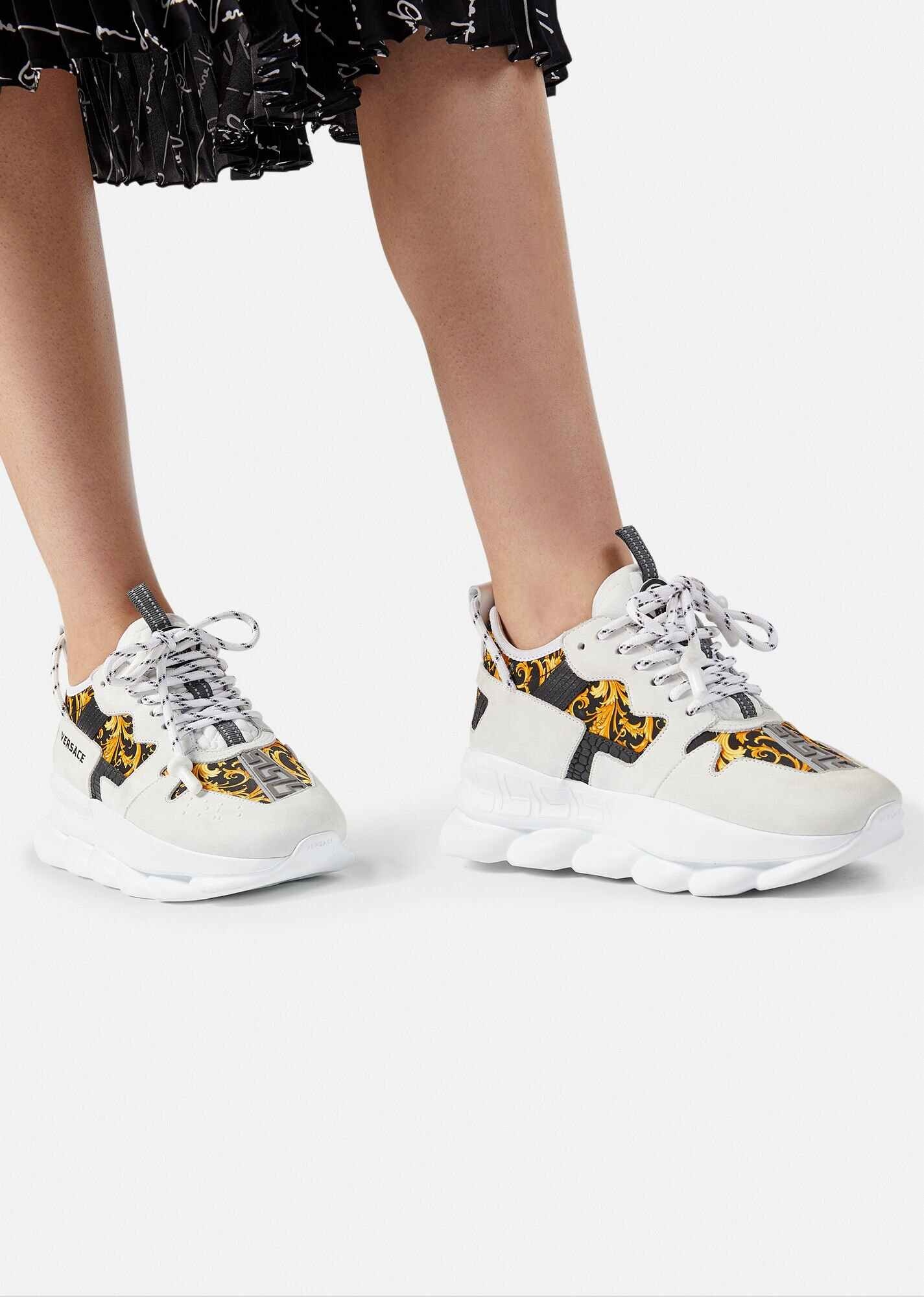 Barocco Print Chain Reaction 2 Sneakers - 6