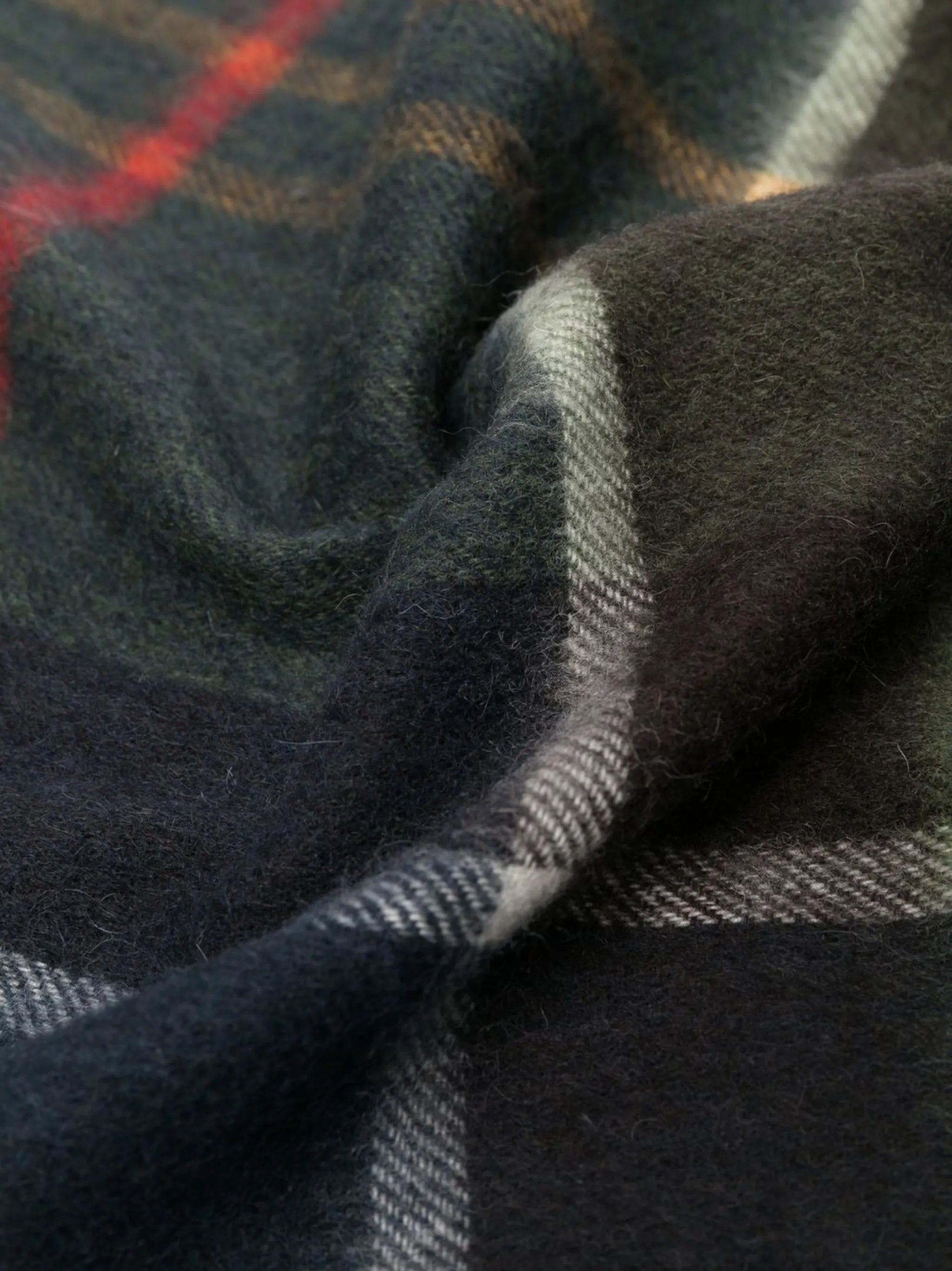 Barbour Check Pattern Scarf - 2