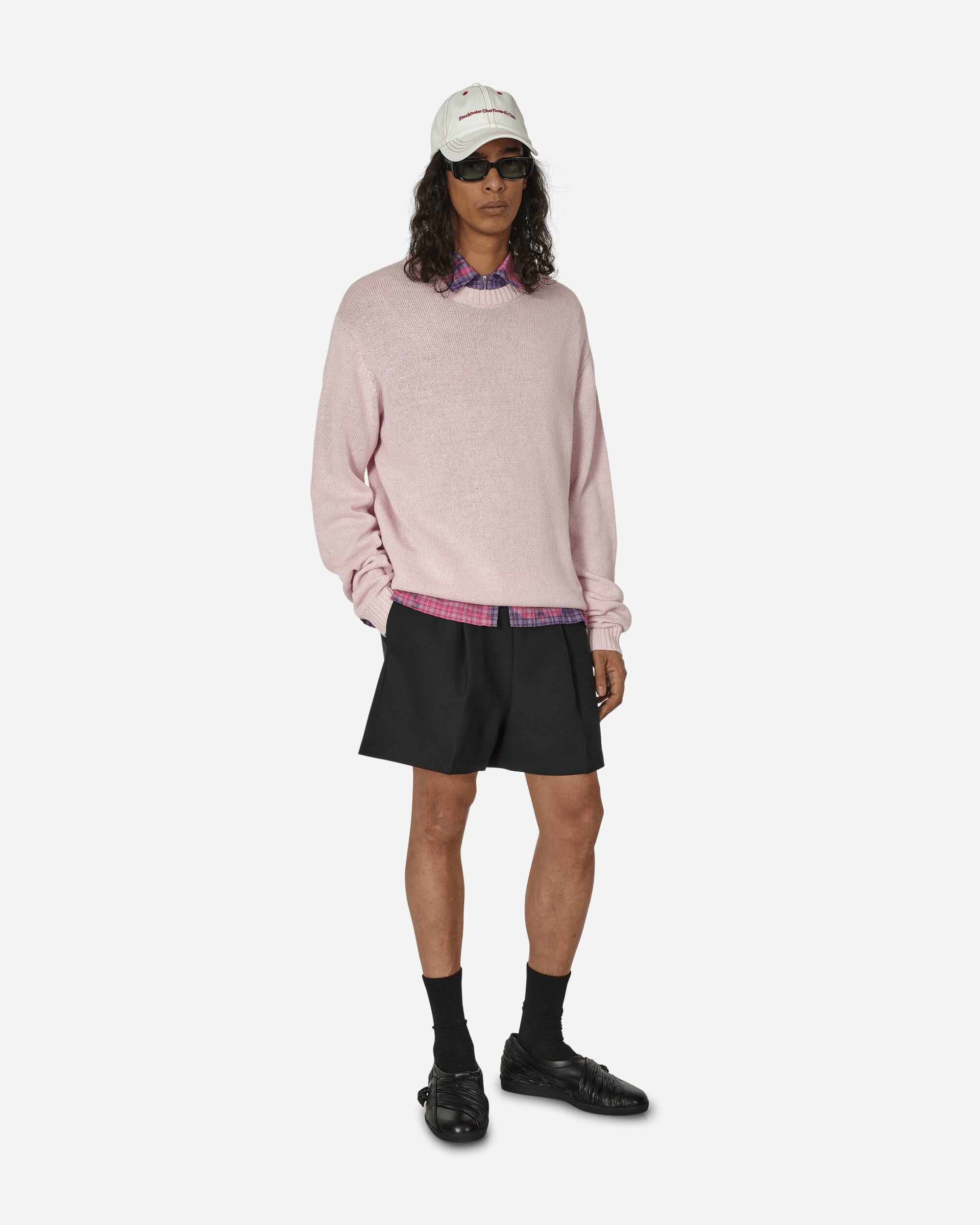 Bleached Zip Shirt Purple - 4