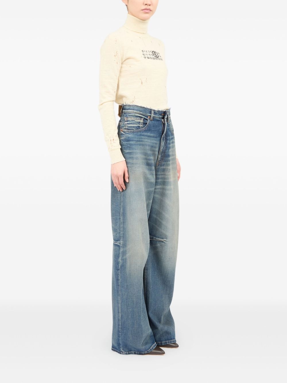 wide-leg jeans - 3