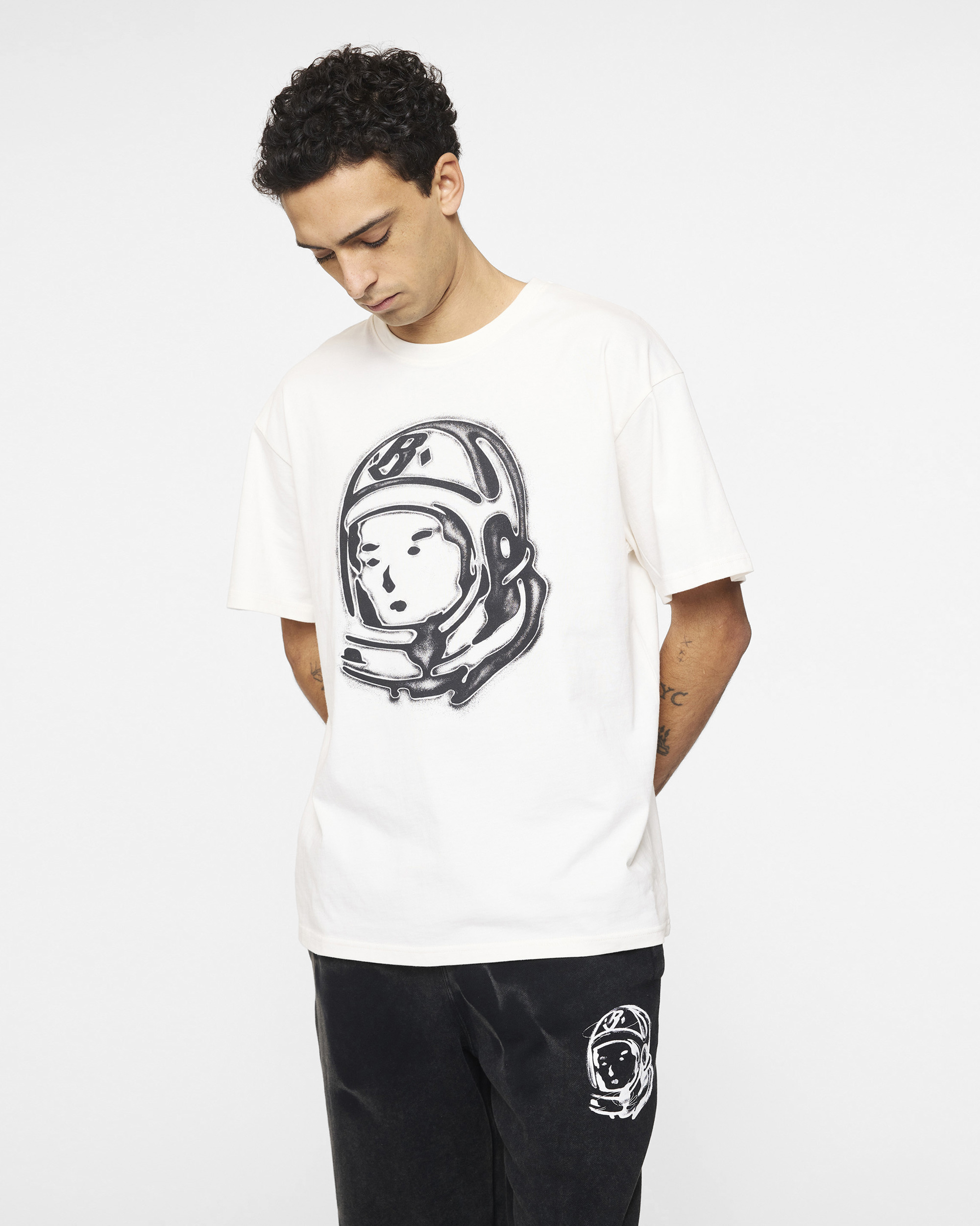 BRANDED HELMET TEE - 4