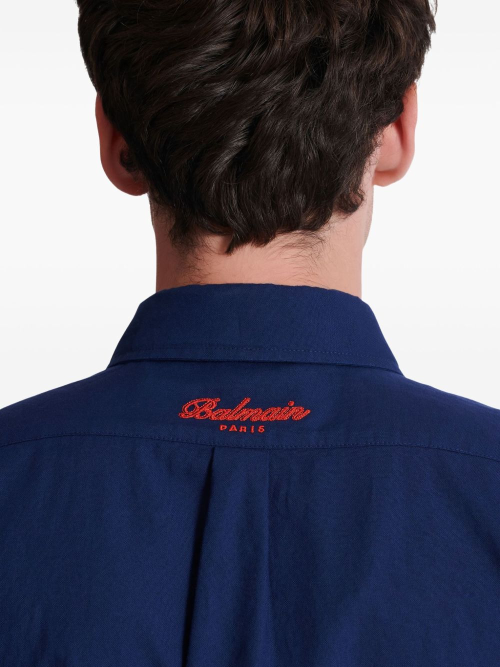 embroidered cotton shirt - 5