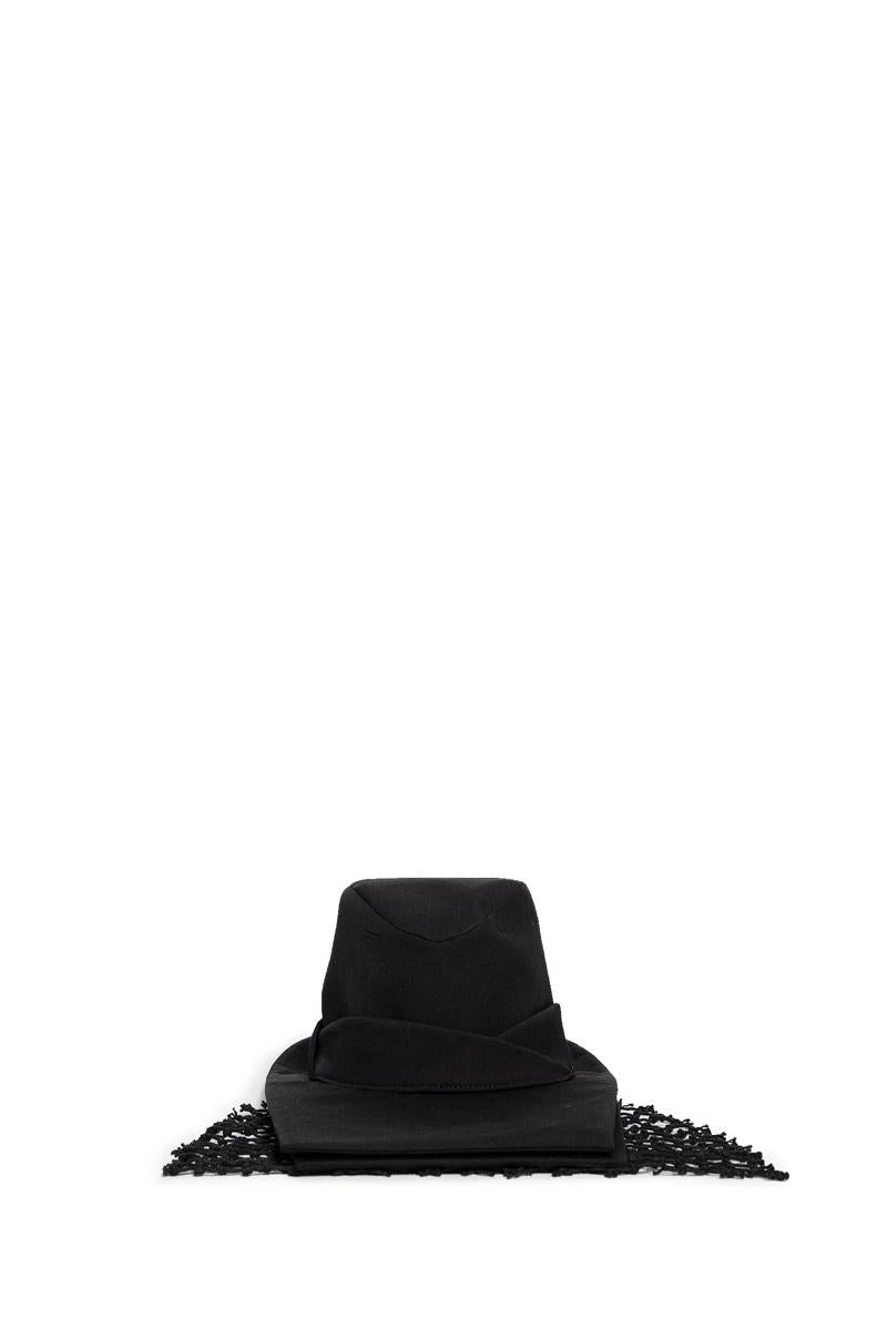 Yohji Yamamoto Structured Hats - 1