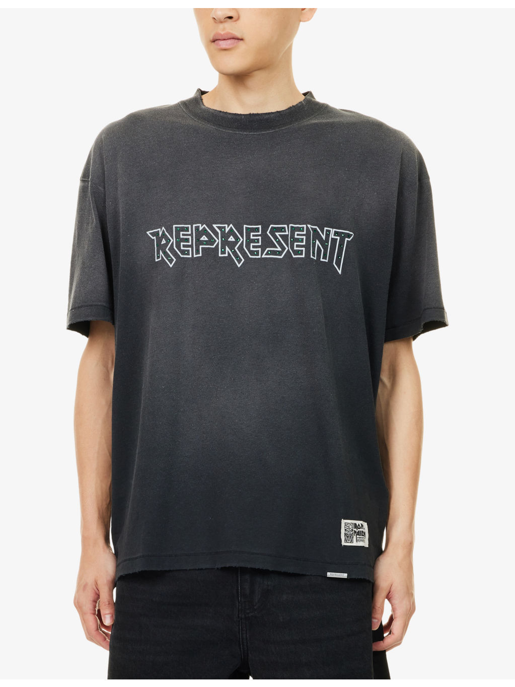 Represent X Iron Maiden Anniversary Dreams Cotton T-Shirt - 3