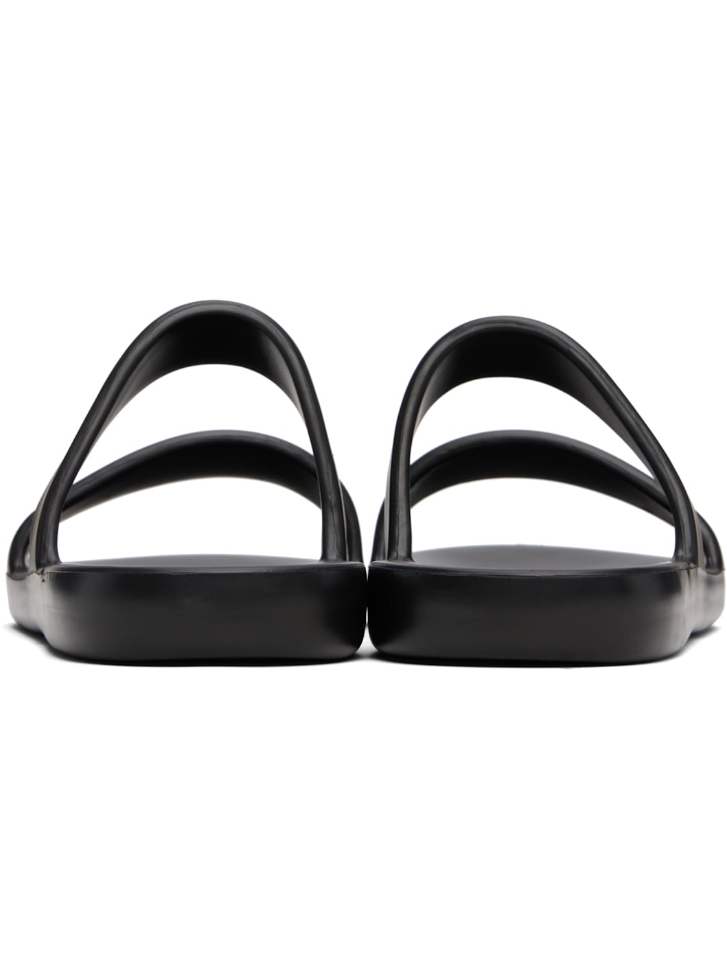 Black Foam Sandals - 2