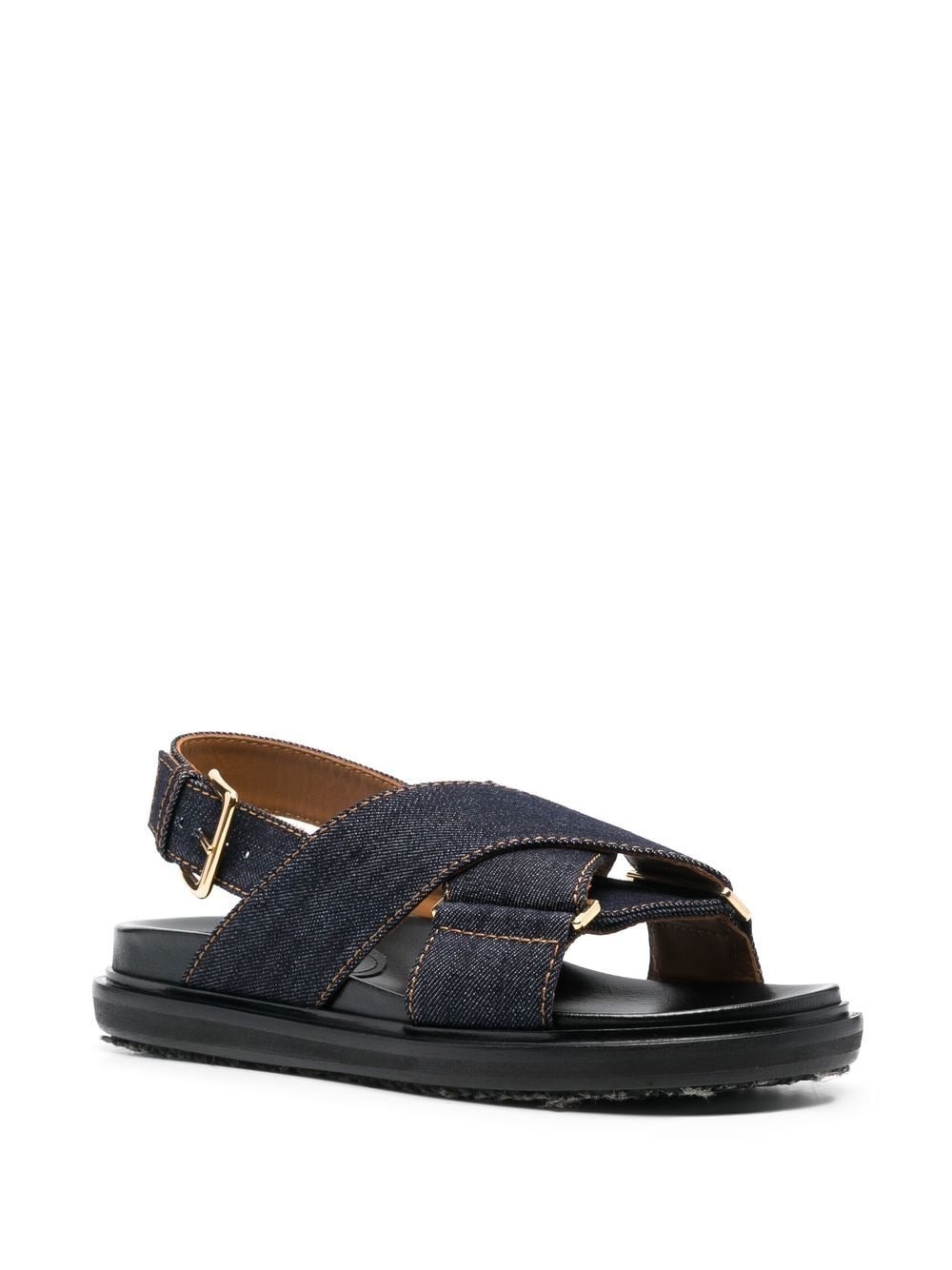 cross-strap sandals - 2