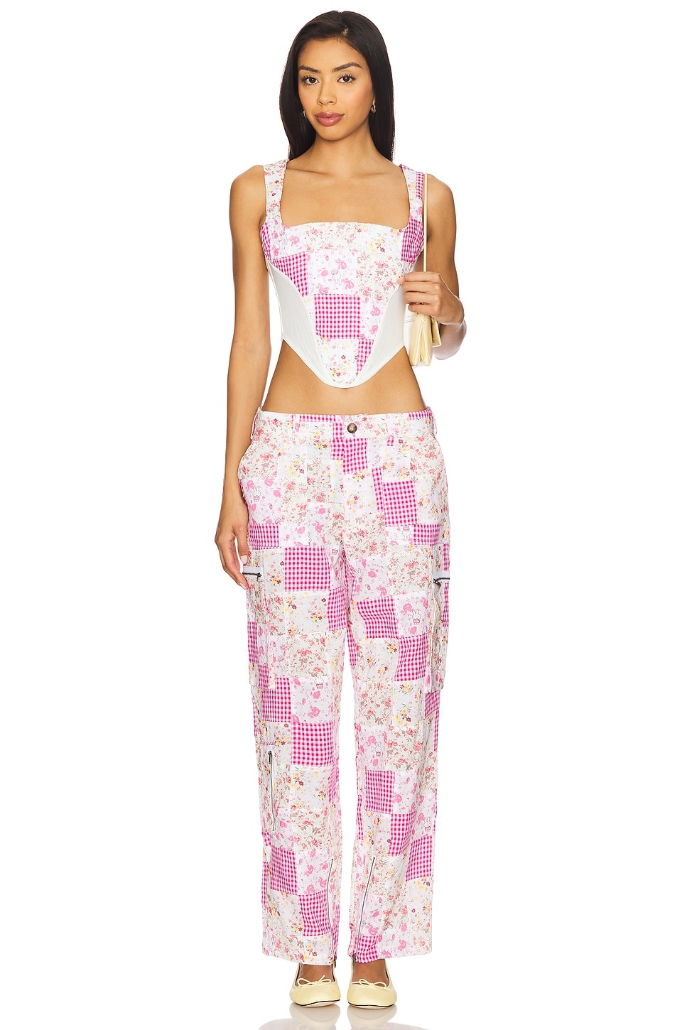 Mina Patchwork Corset - 4