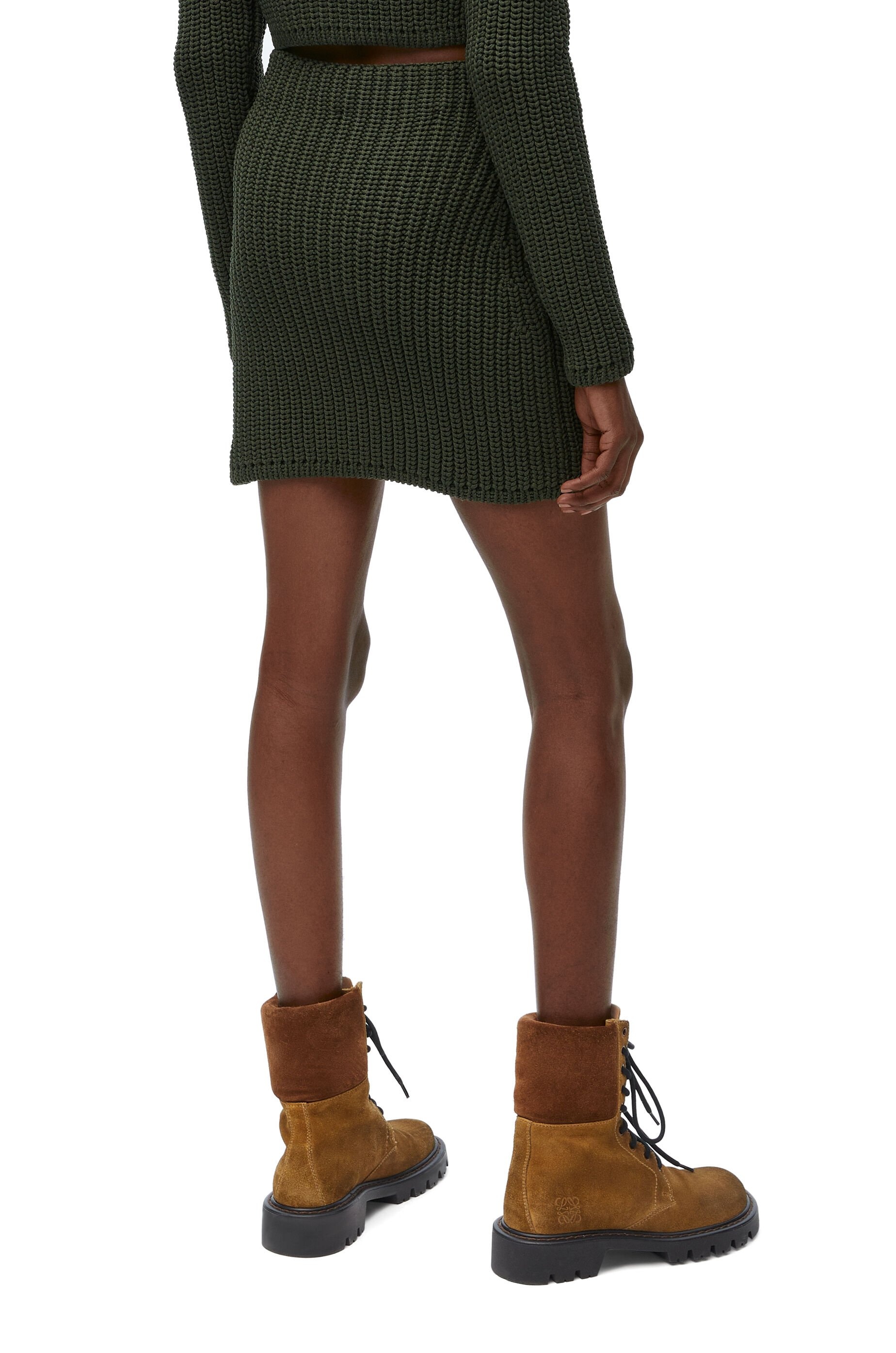 Mini skirt in technical knit - 4