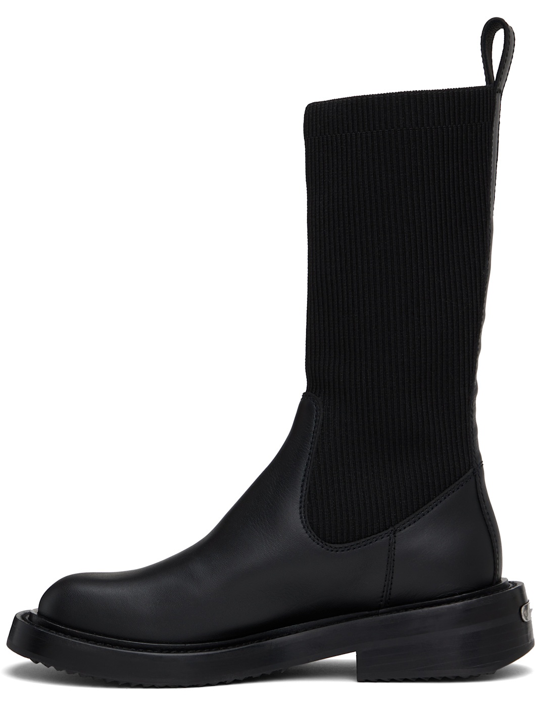 Black Detroit Sock Boots - 3