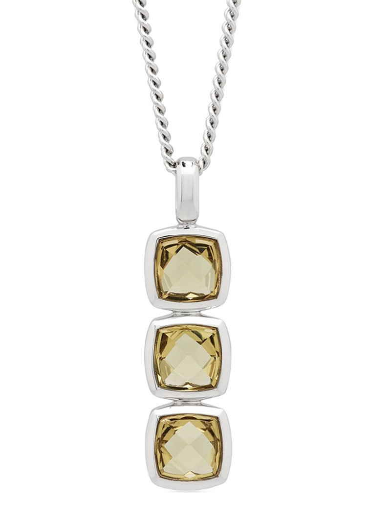 TOM WOOD Athena pendant necklace outlook