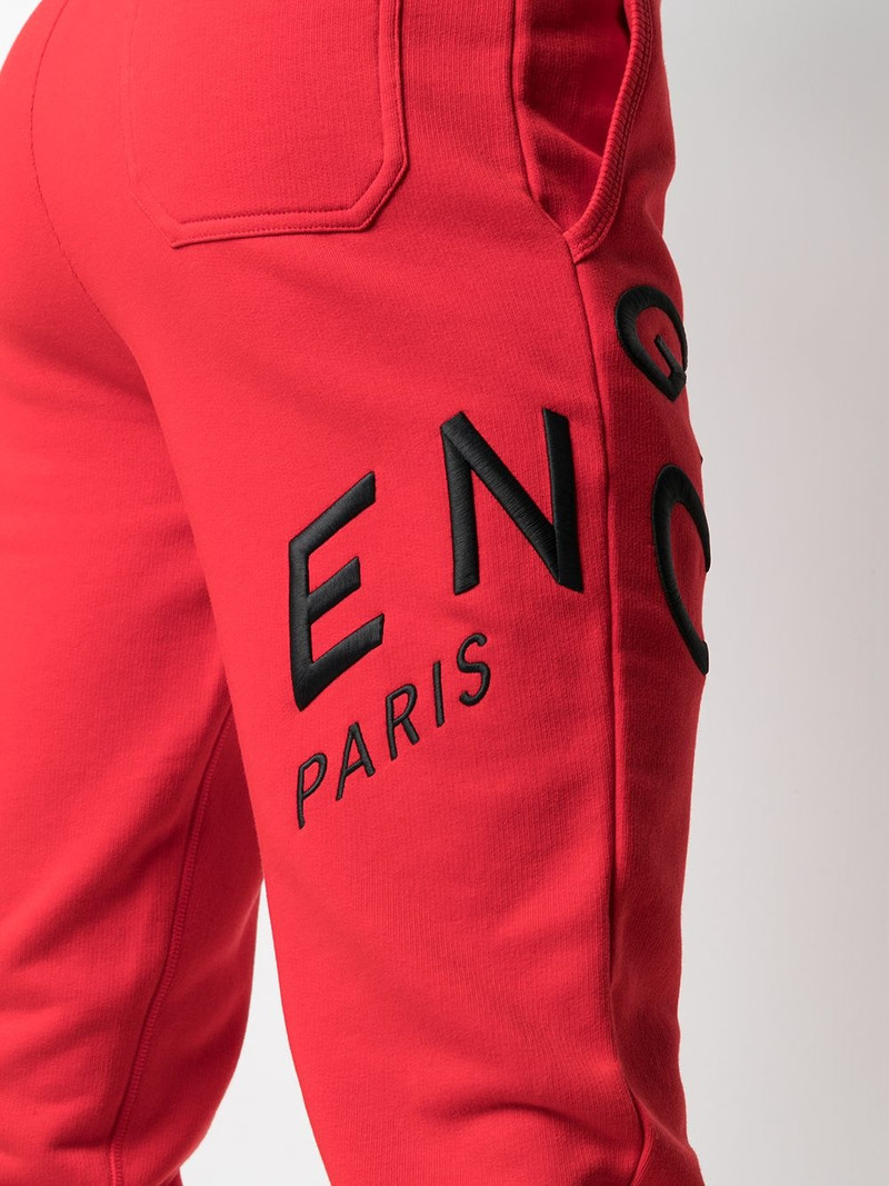 embroidered-logo track pants 5