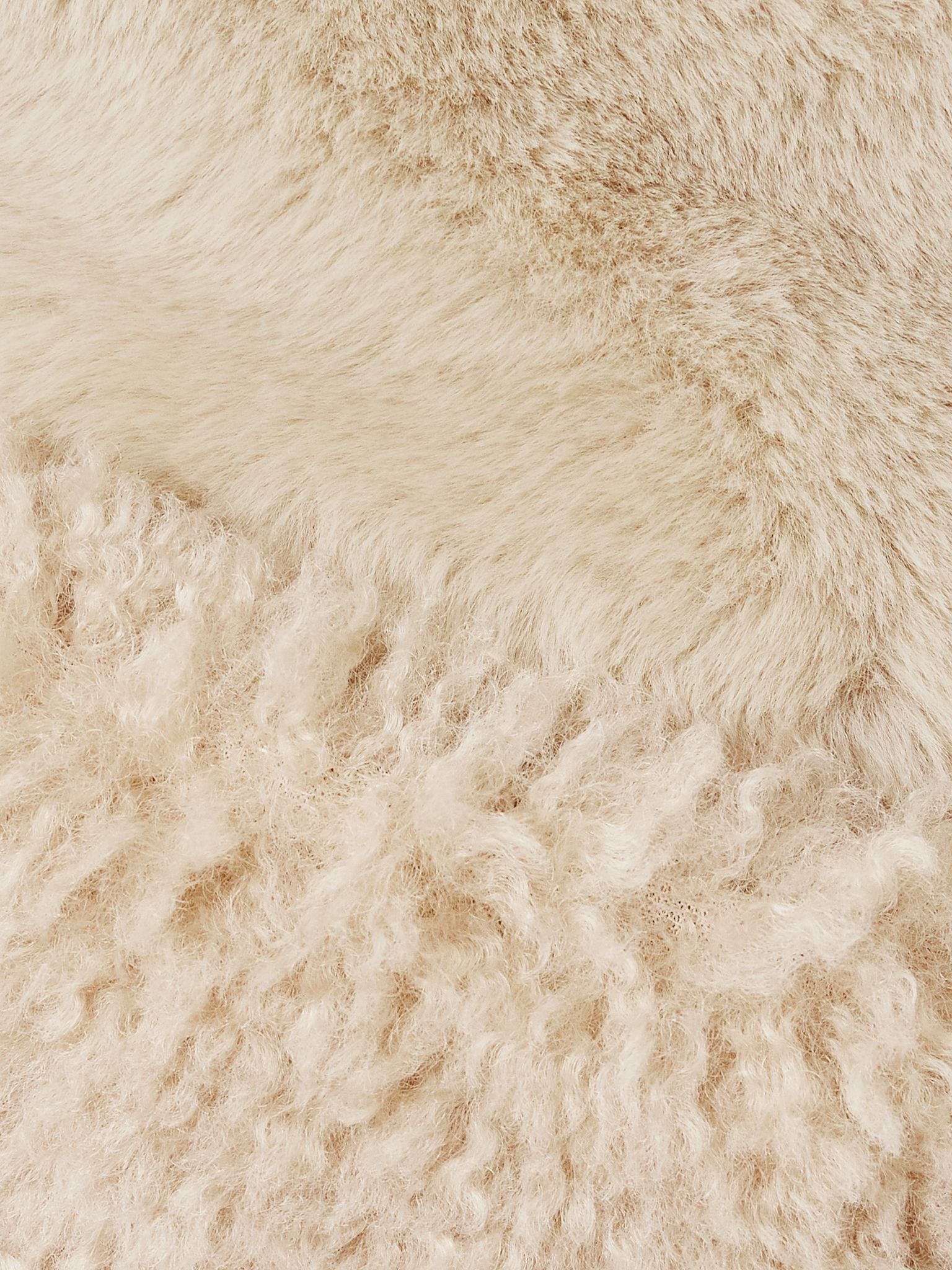 Joui belted plush down gilet Tan - 5