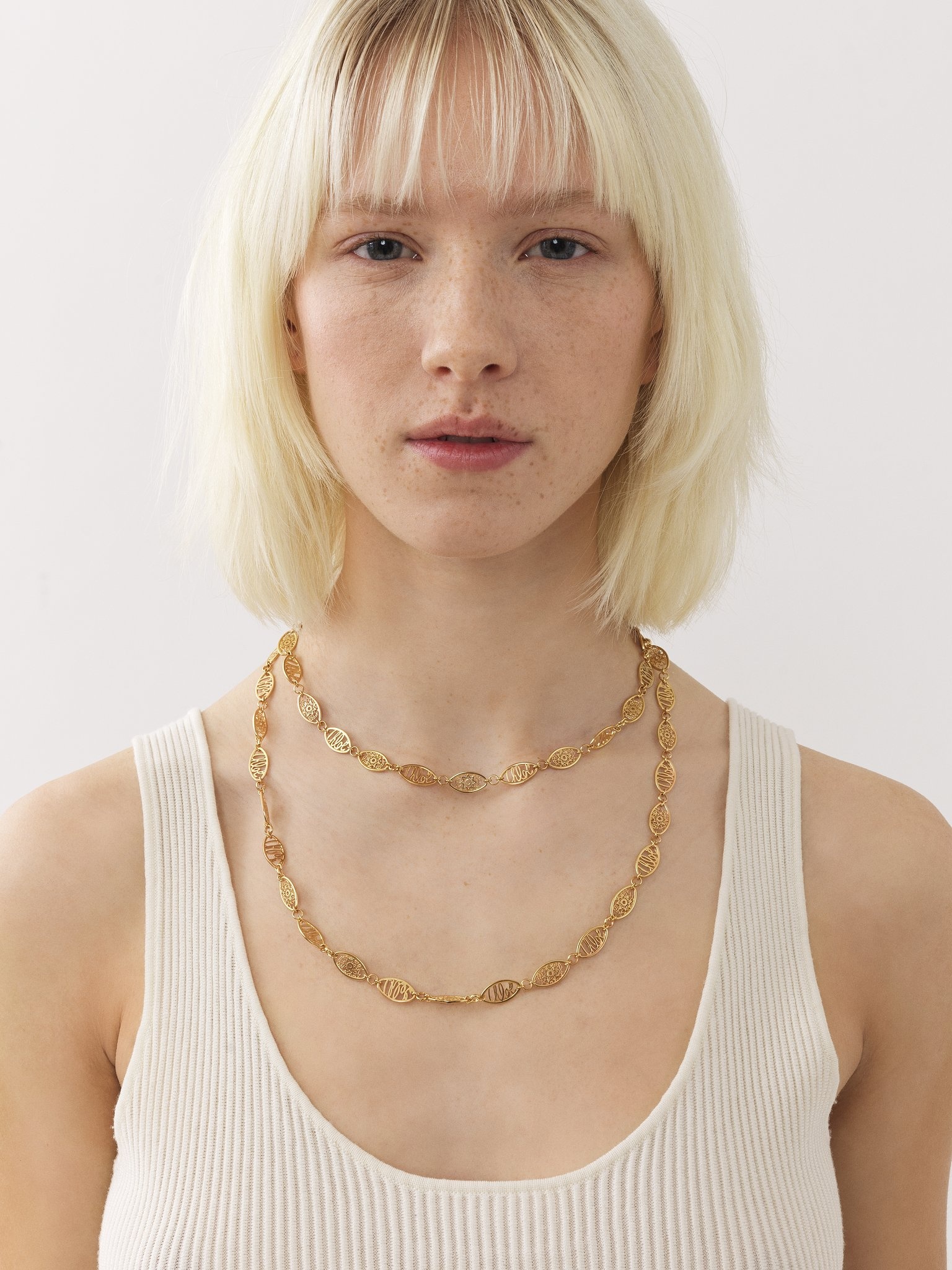 DARCEY LACE NECKLACE - 4