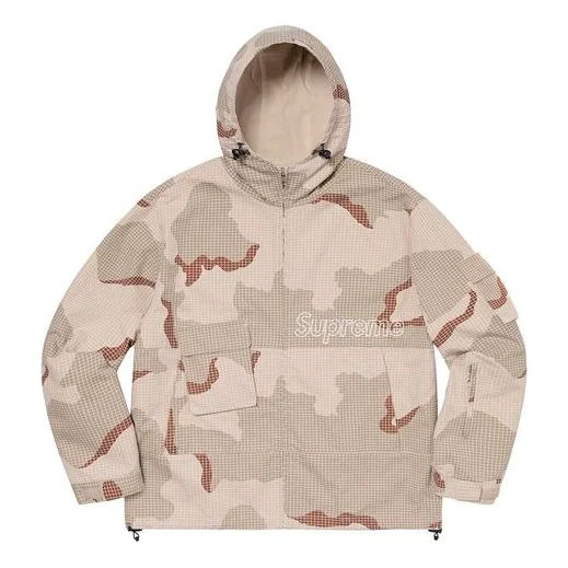 Supreme Ripstop Utility Jacket 'Beige Brown' SUP-SS20-638 - 1