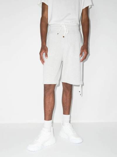 Brunello Cucinelli drawstring track shorts outlook