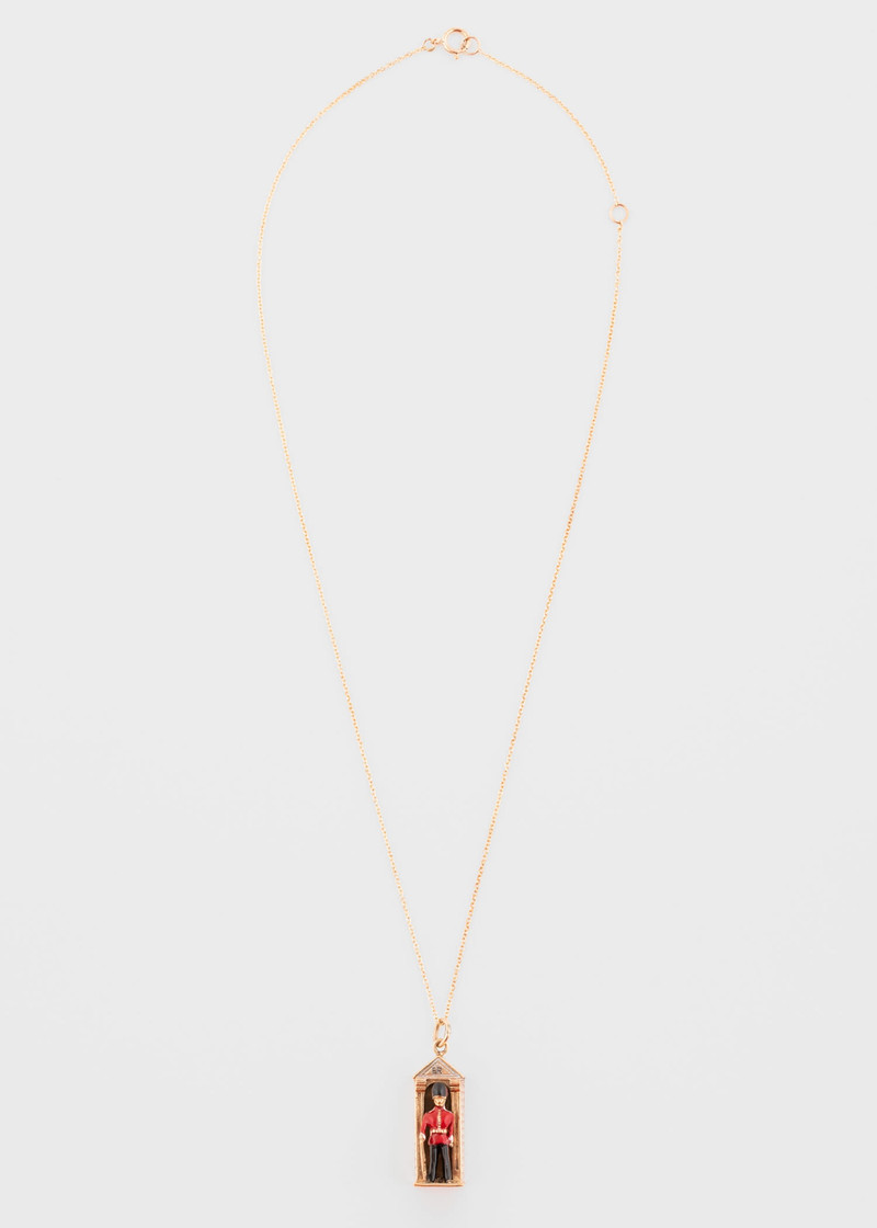 Paul Smith Gold Vintage 'London Guardsman' Necklace outlook