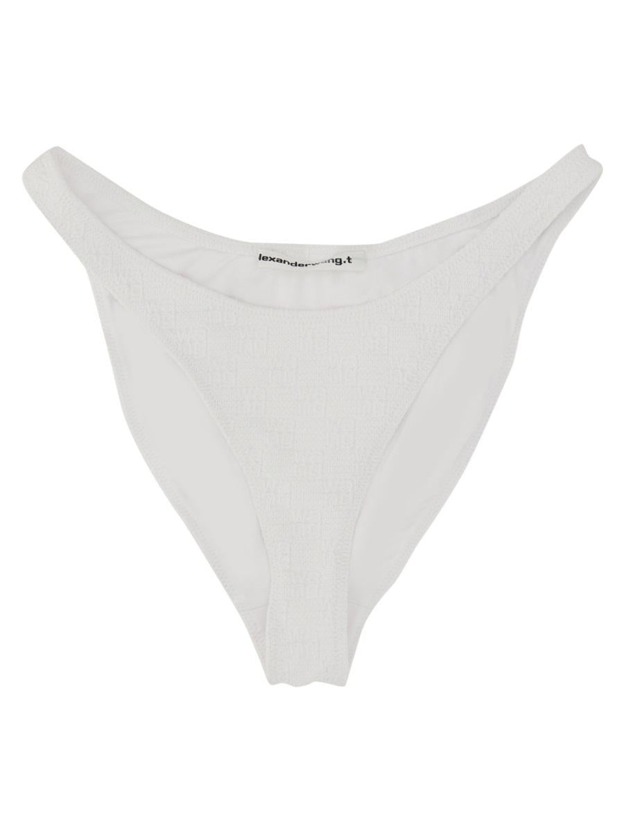 T BY ALEXANDER WANG BIKINI BRIEFS WITH LOGO - 1