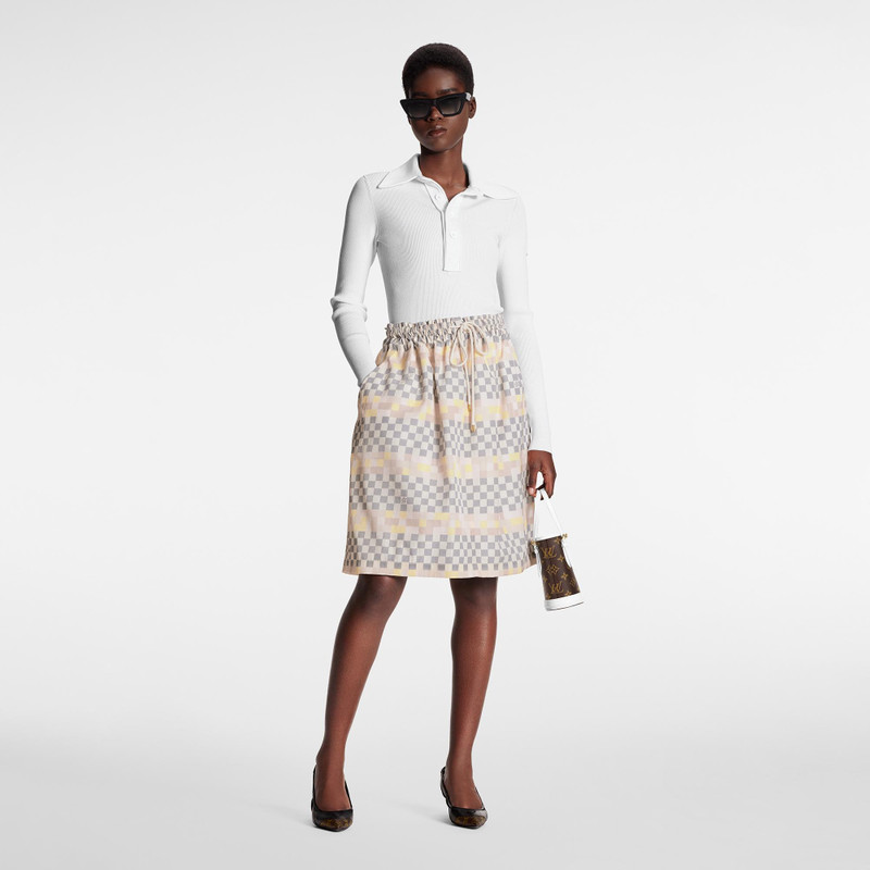 Pixel Damier Skirt 2