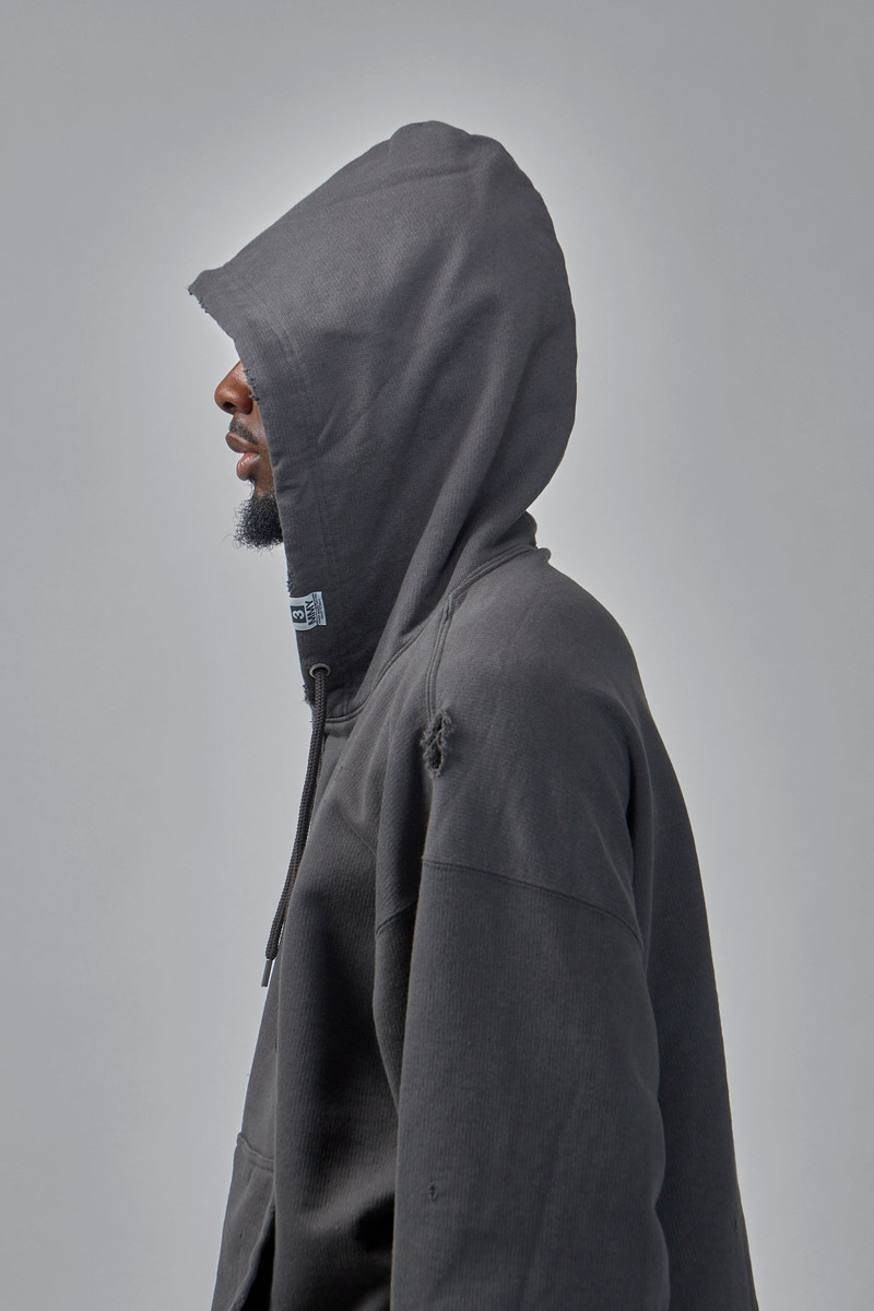 Maison MIHARAYASUHIRO Triple Layered Half-Zip Hoodie outlook