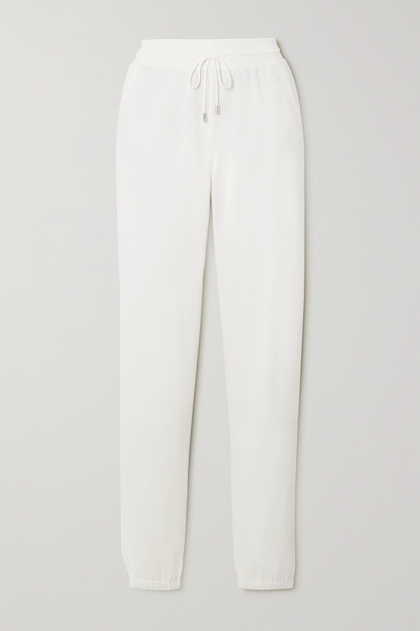 Quiberon silk and cotton-blend track pants - 1