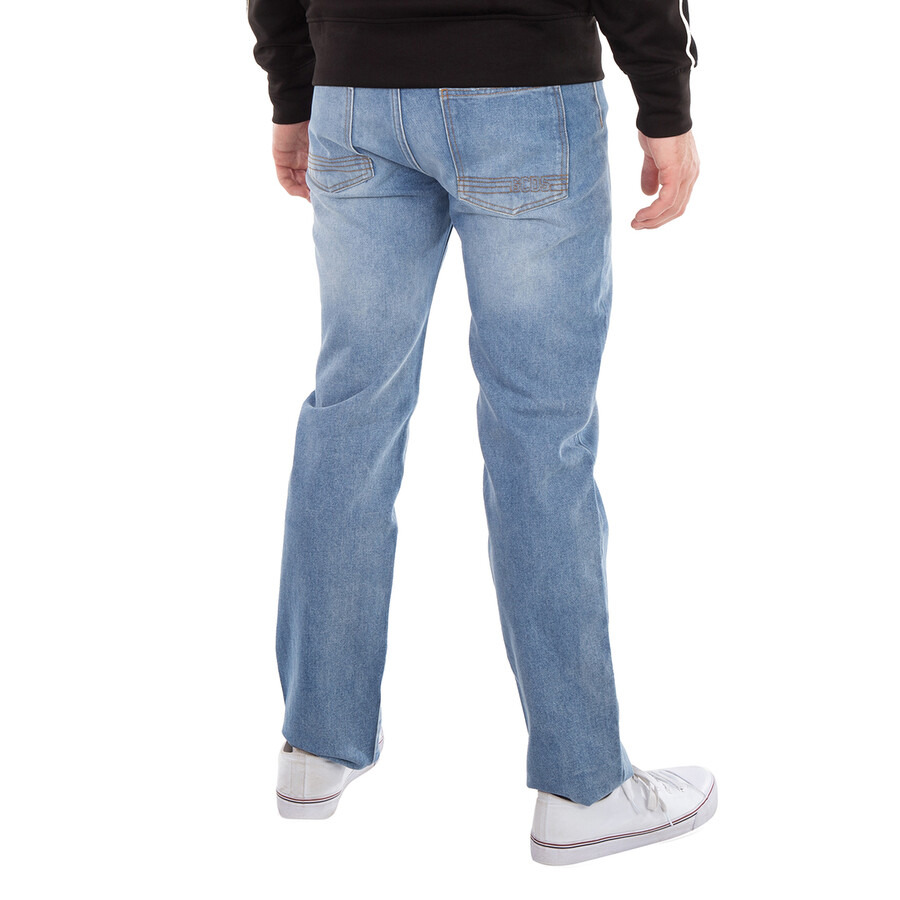 GCDS Straight-Cut Denim Jeans - 4