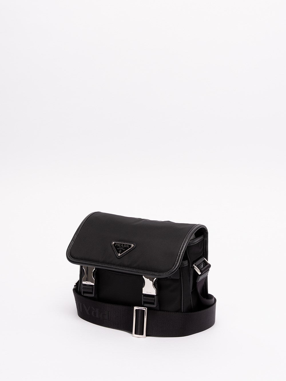 Prada Men Re-Nylon And Saffiano Leather Shoulder Bag - 2