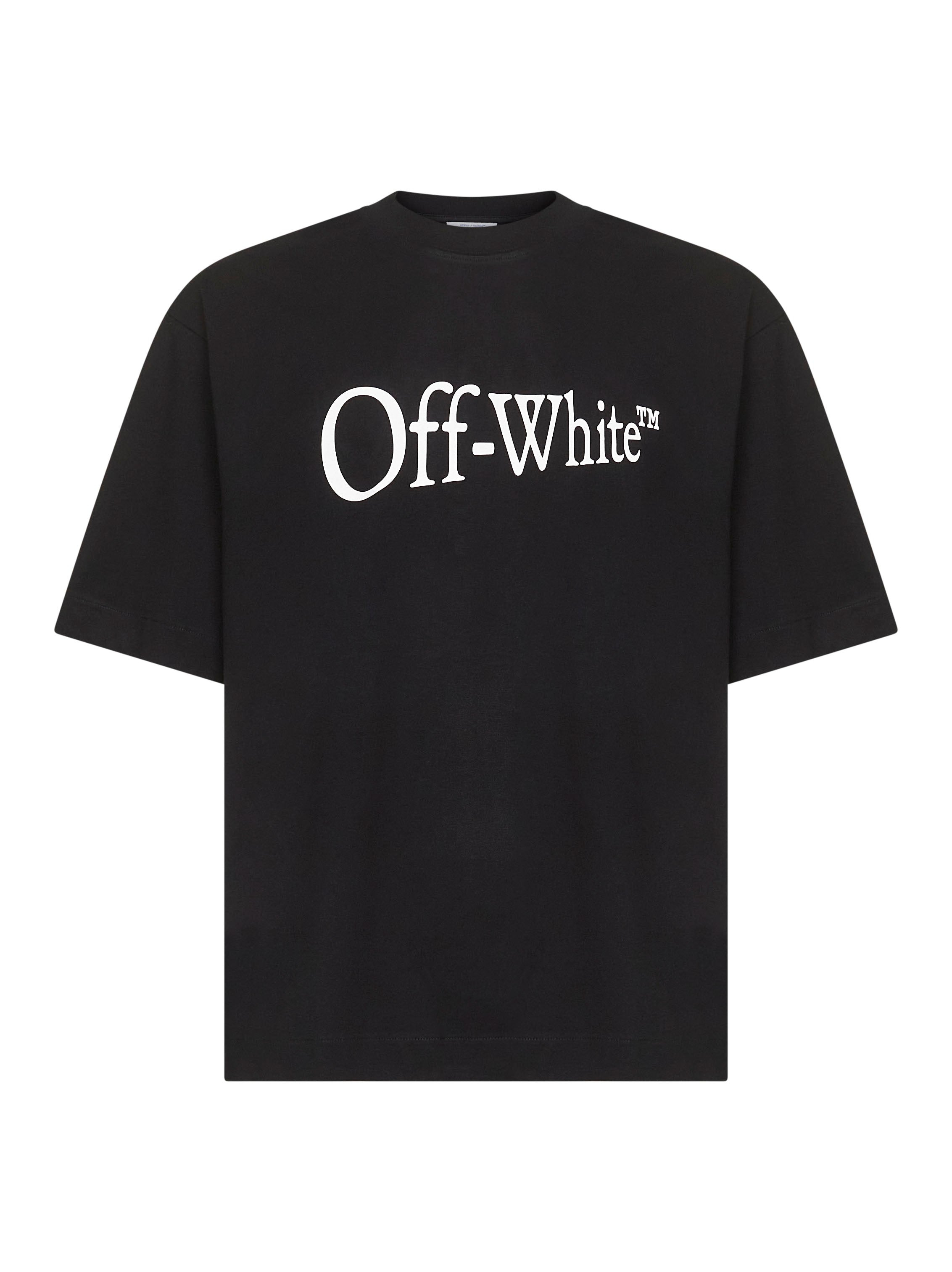 Off White Men Black Run Arrow Skate T-Shirt - 1