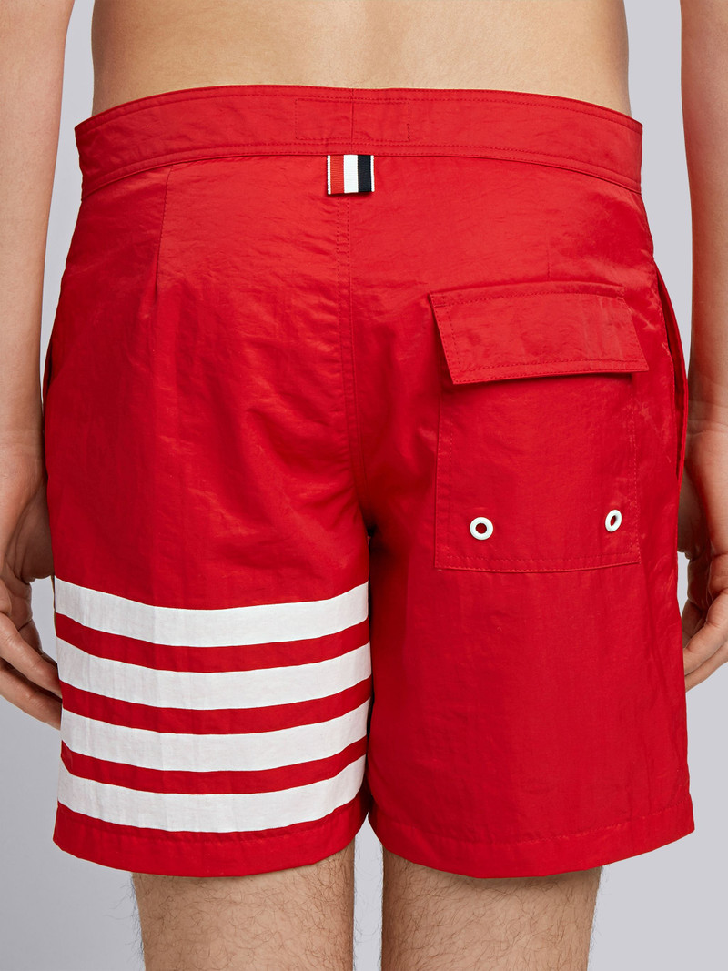 Printed 4-bar Stripe Swim Tech Short 5