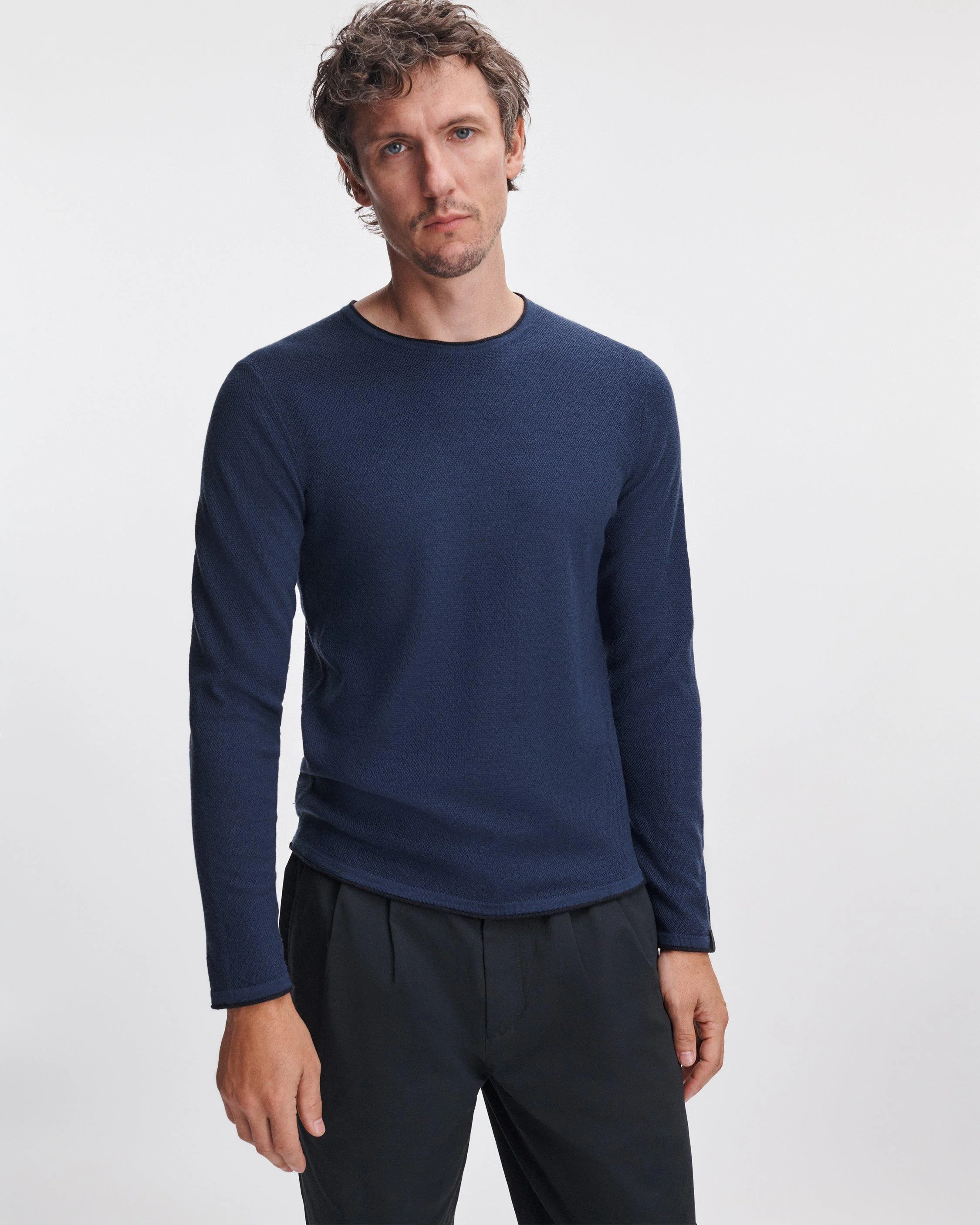 Brooks Merino Wool Crewneck - 1