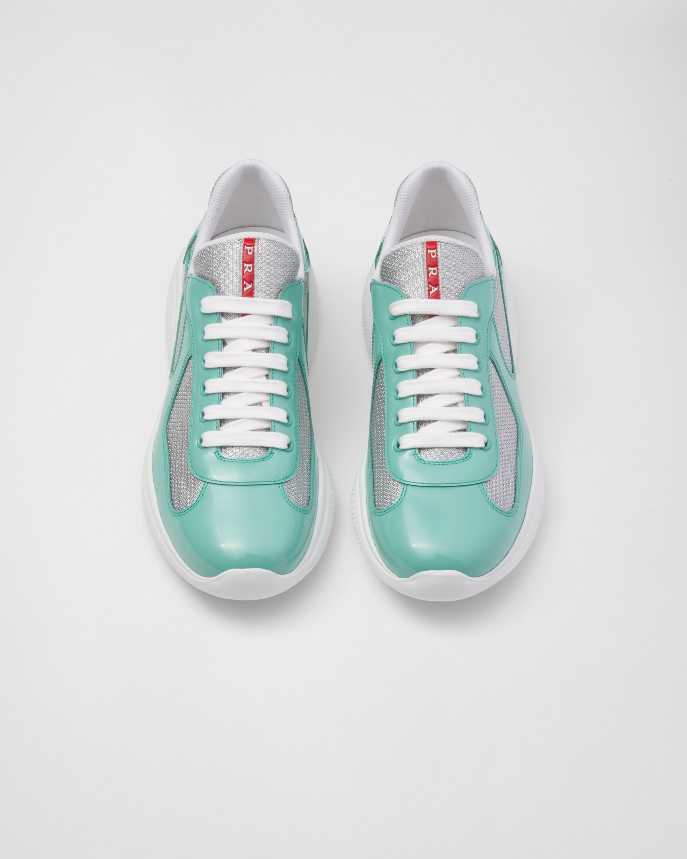 Prada Patent leather and technical fabric Prada America's
