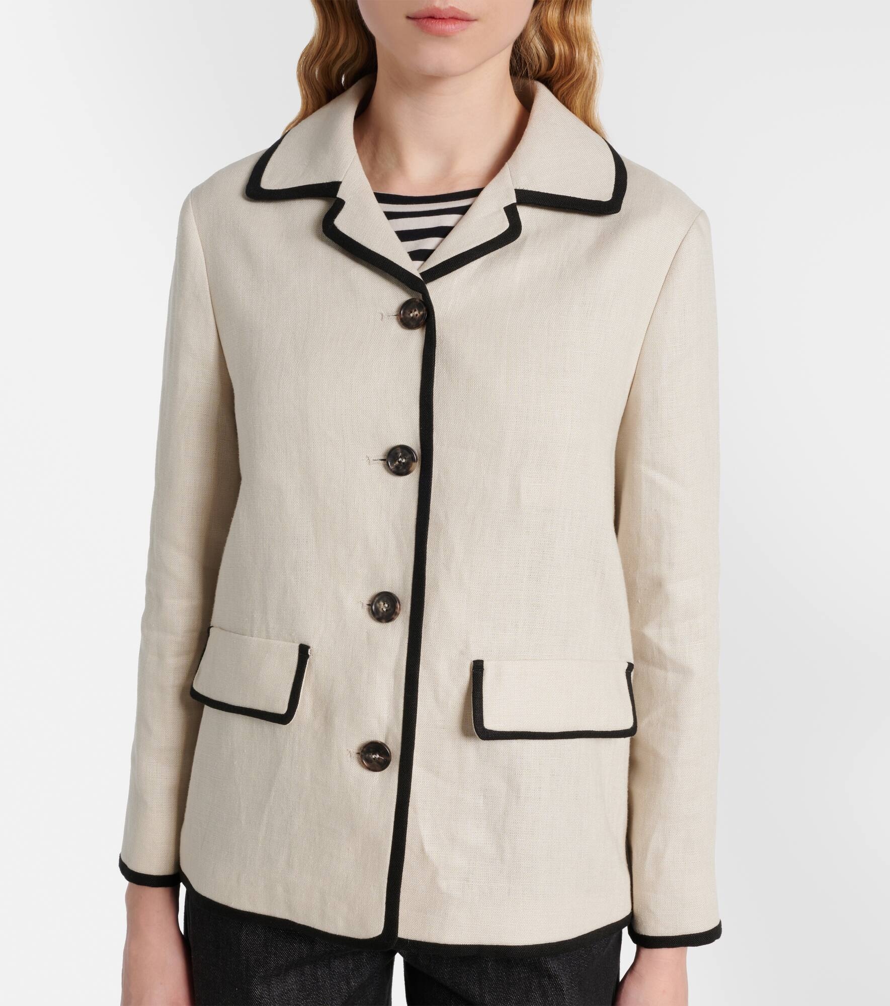 Leslie linen jacket - 6