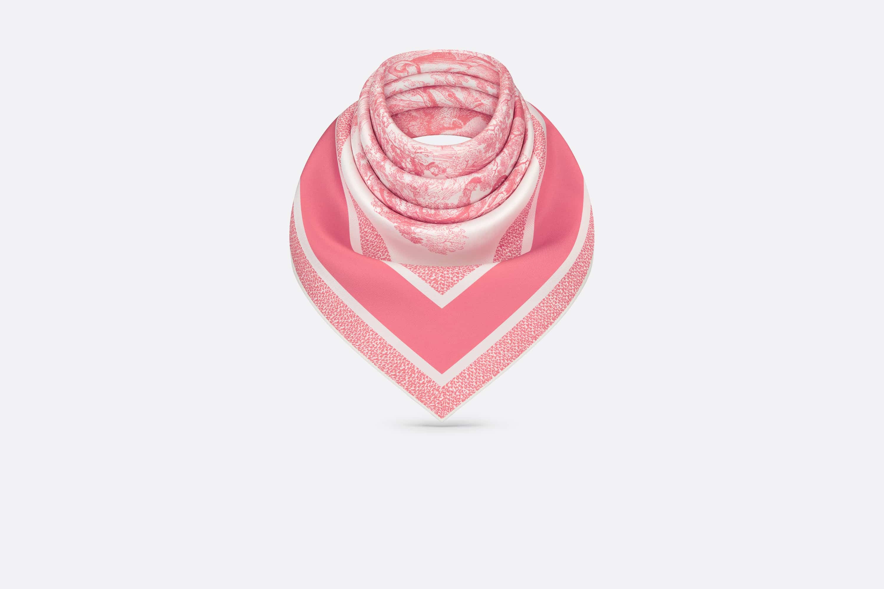 Dioriviera Toile de Jouy Sauvage 90 Square Scarf - 4