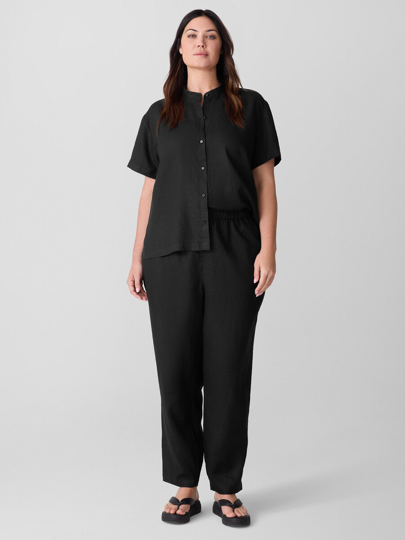 Organic Linen Tapered Pant 6