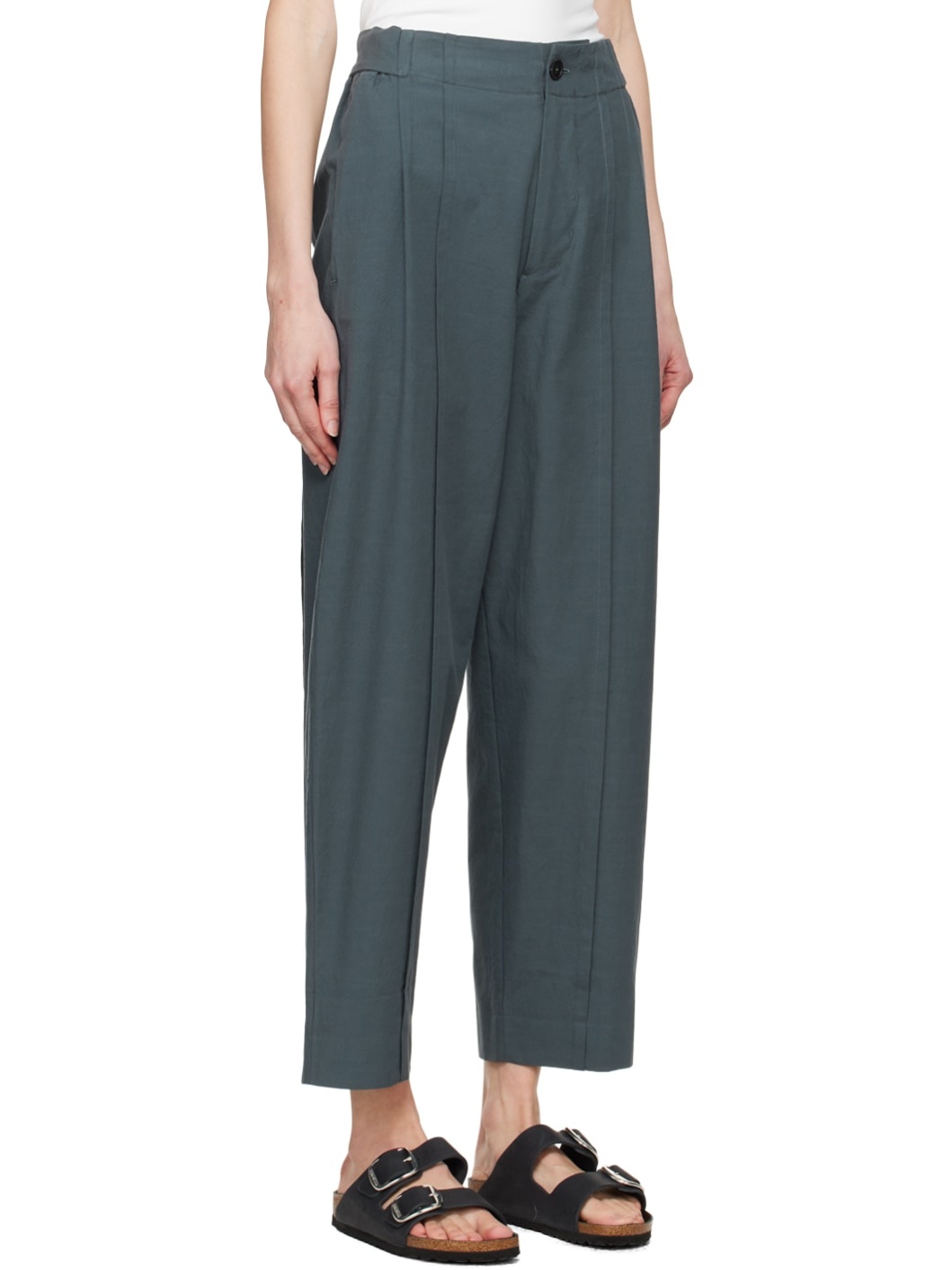 Gray 'The Tailor' Trousers - 2