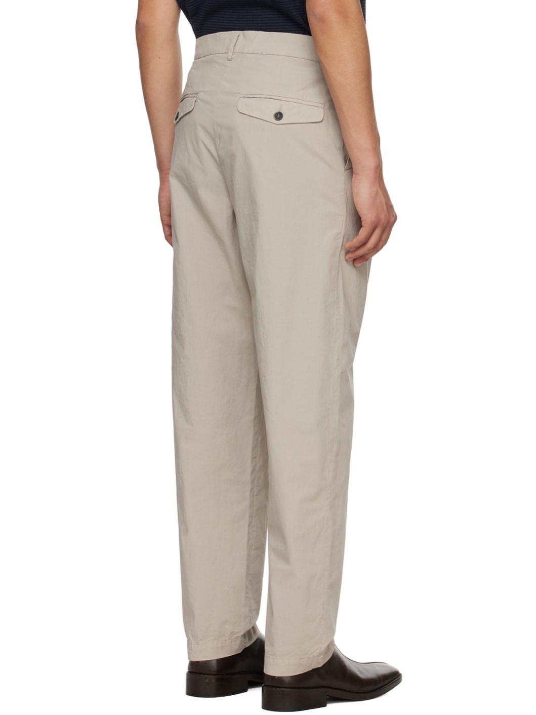Beige Canasta Trousers - 3