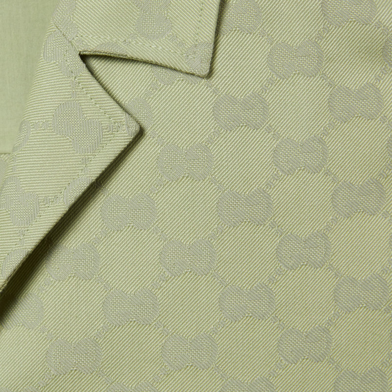 Mid-length GG cotton gabardine dress 7