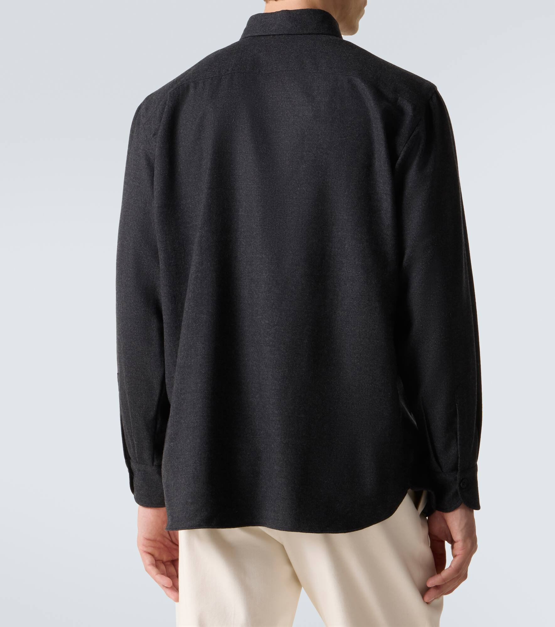Virgin wool shirt - 4