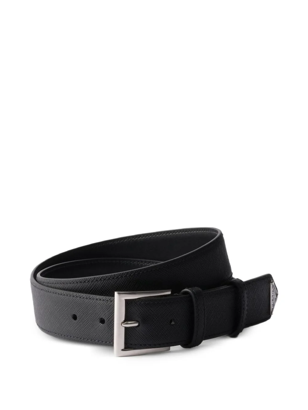 Saffiano leather belt - 1
