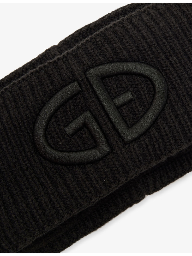 GOLDBERGH Warmth Logo-Embroidered Knitted Headband outlook