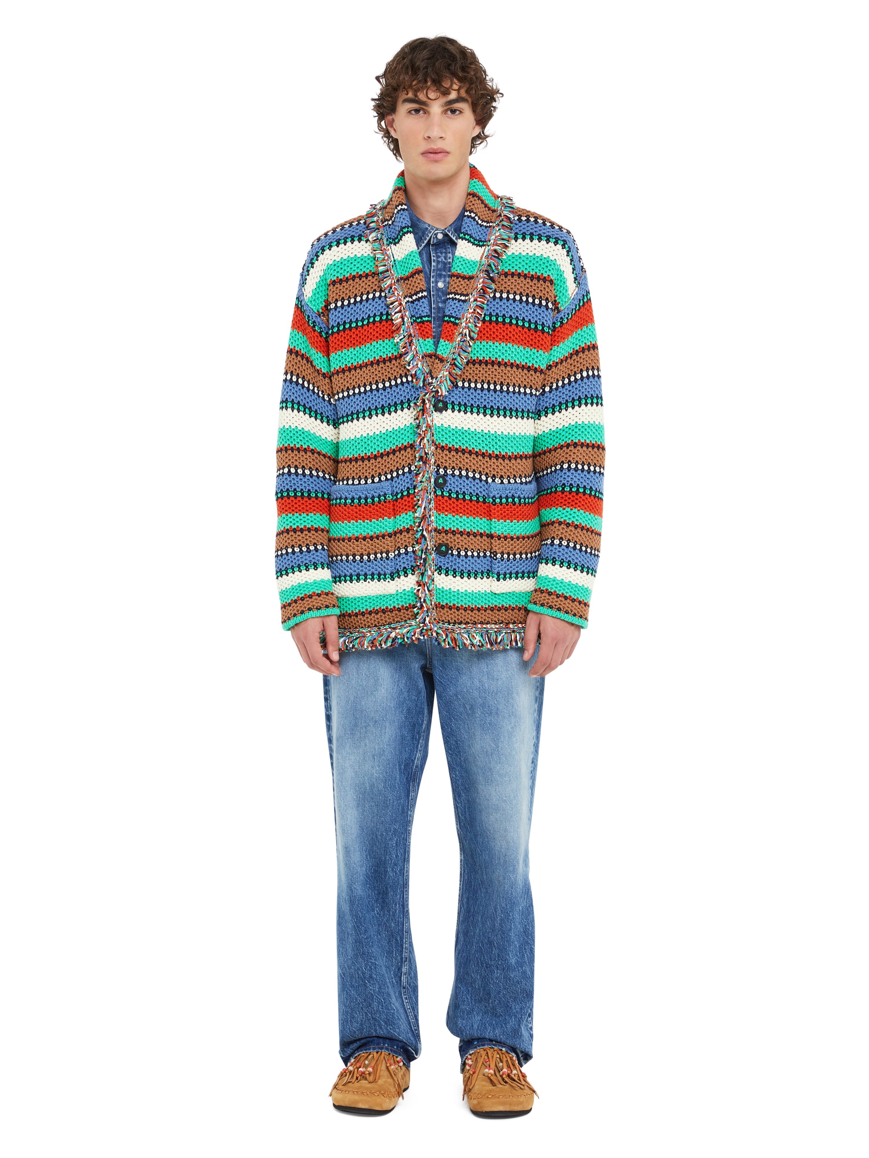 Sunny Stripes Cardigan - 4