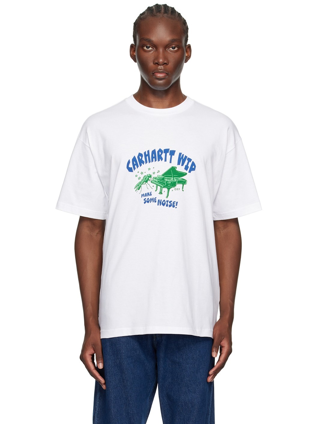 White Noisy T-Shirt - 1