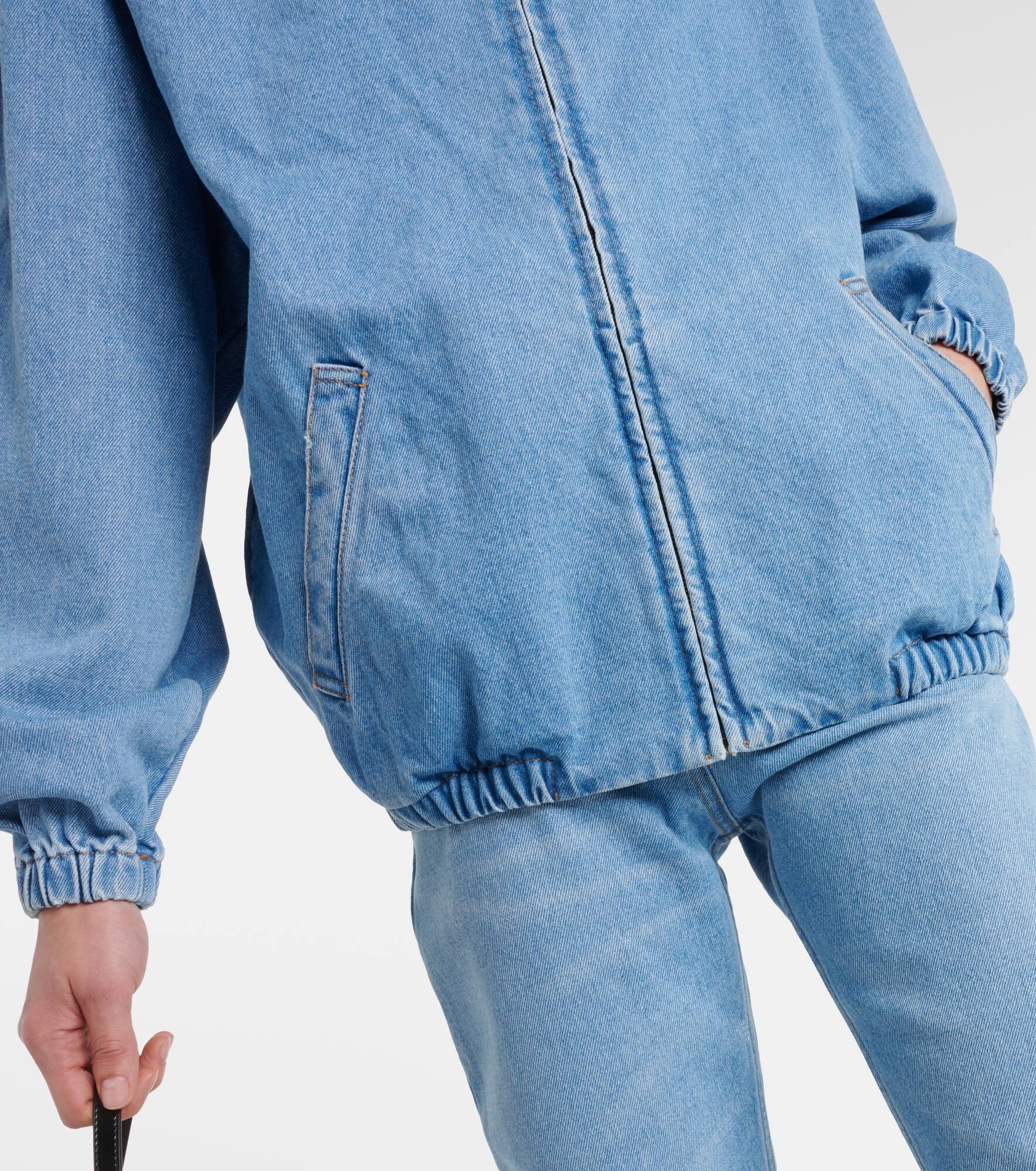 Logo denim jacket - 6