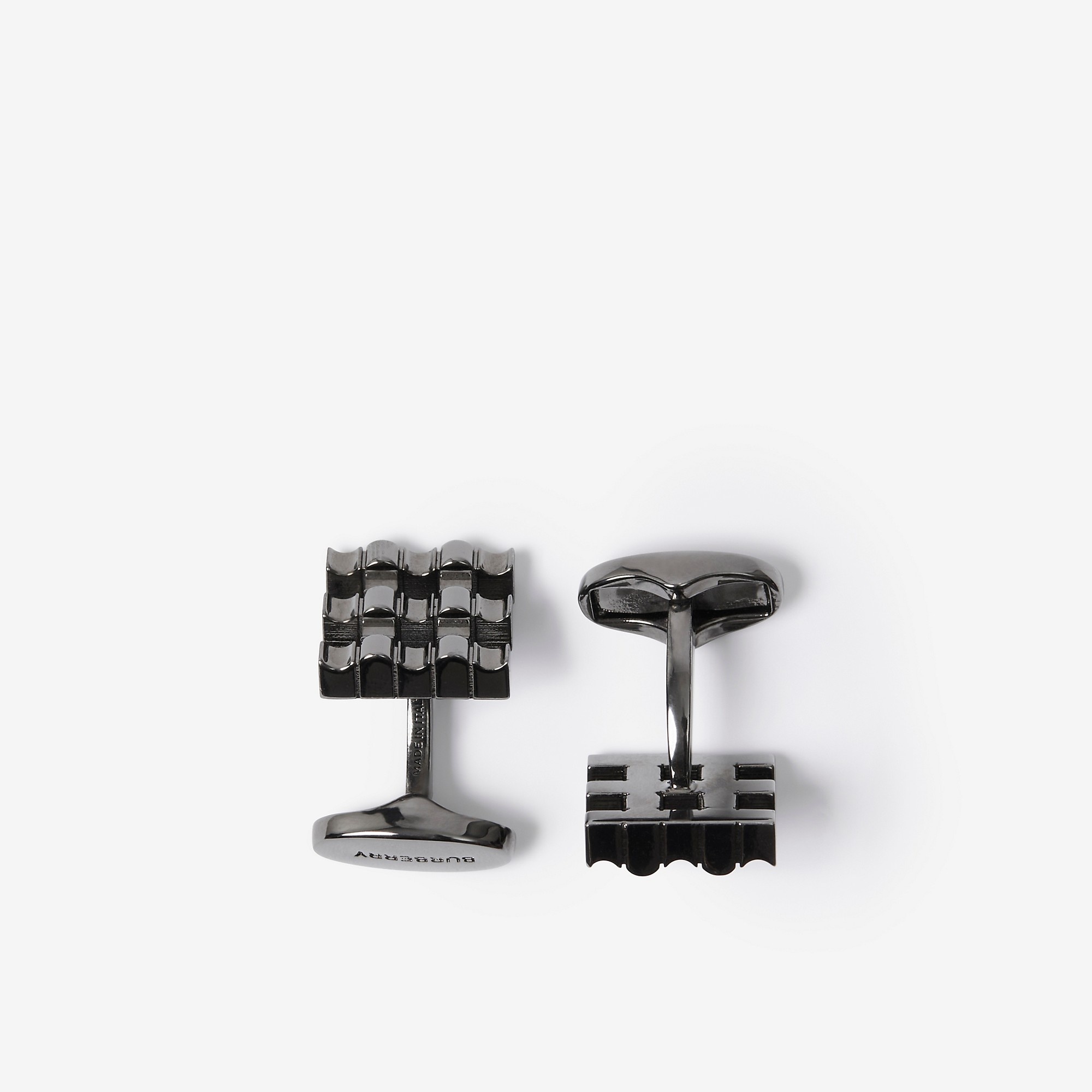 Check Ruthenium-plated Cufflinks - 2