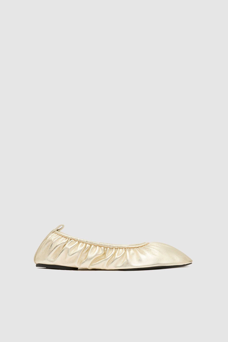 Classic Ballet Flat - Soft Gold 1
