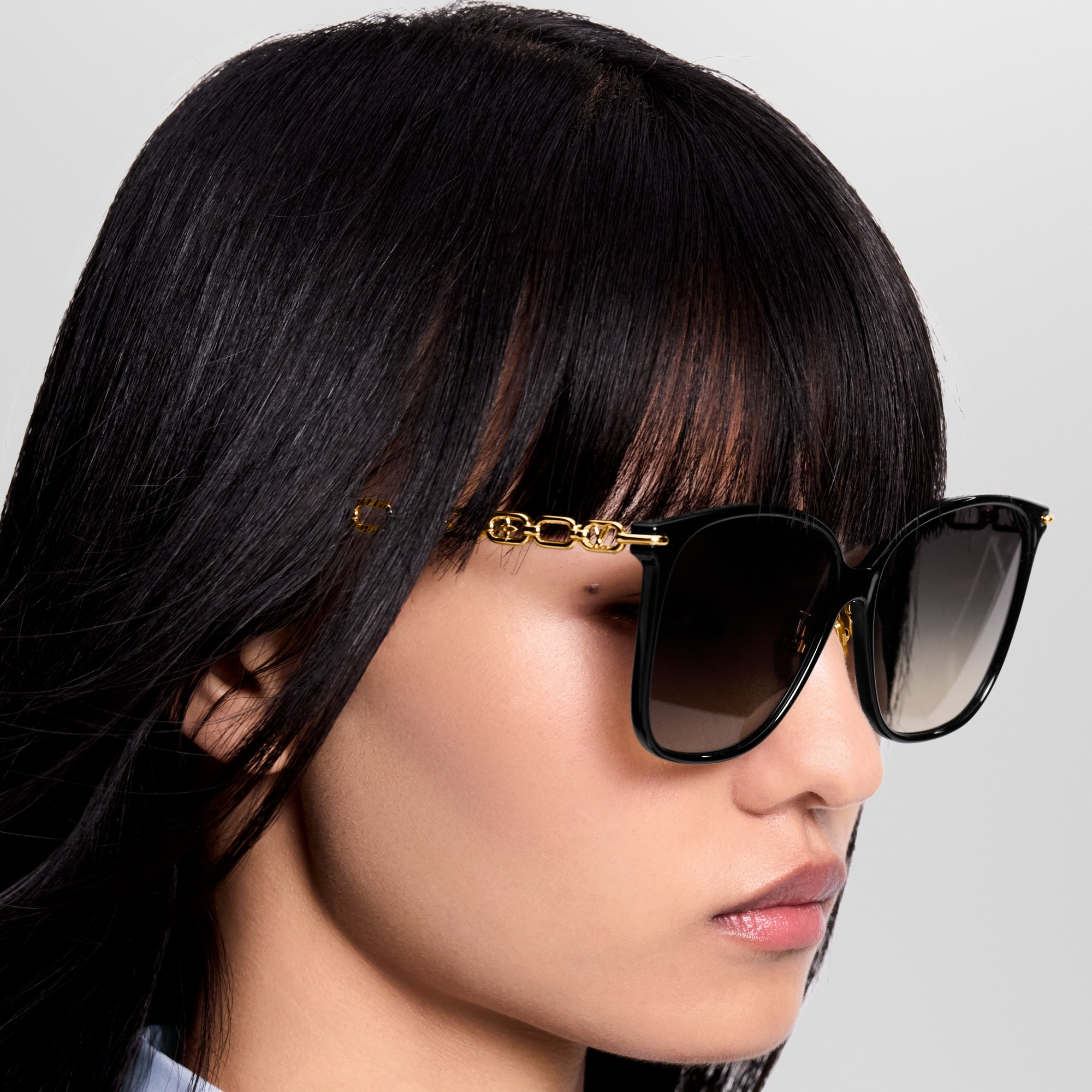 My LV Chain Two Classique Square Sunglasses - 6