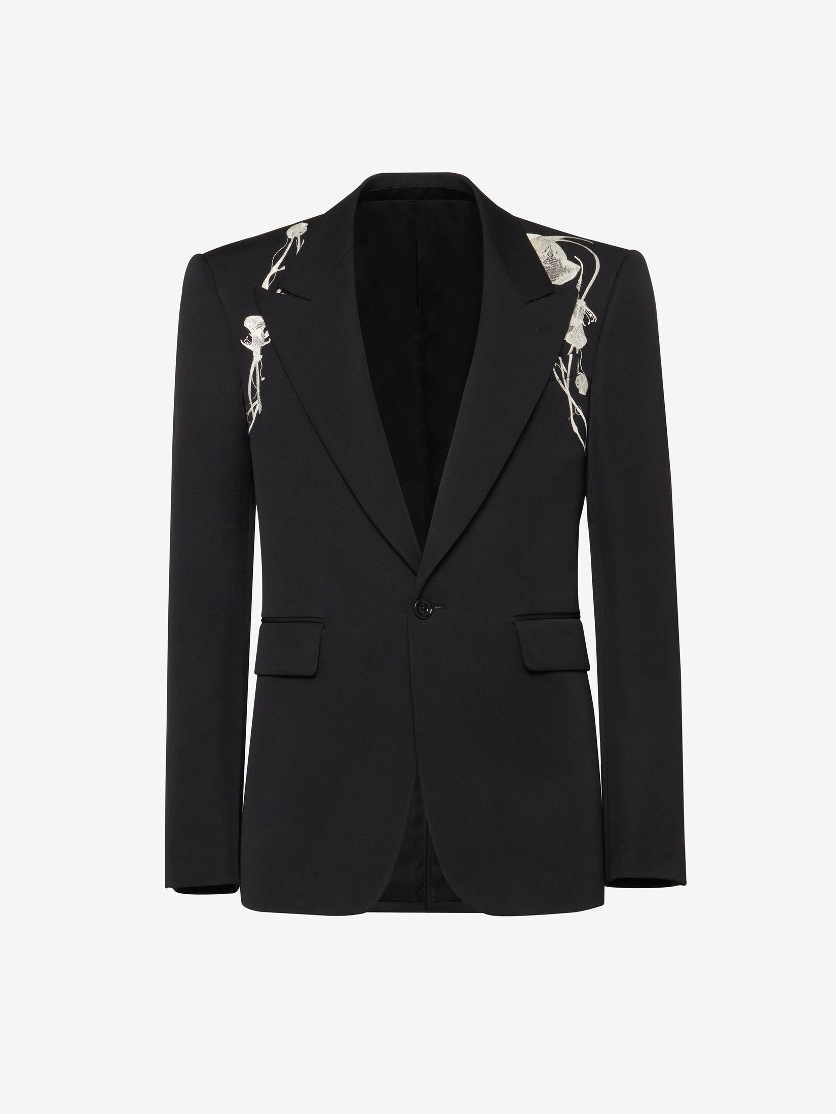 Alexander McQueen Men's Pressed Flower Harness Single
